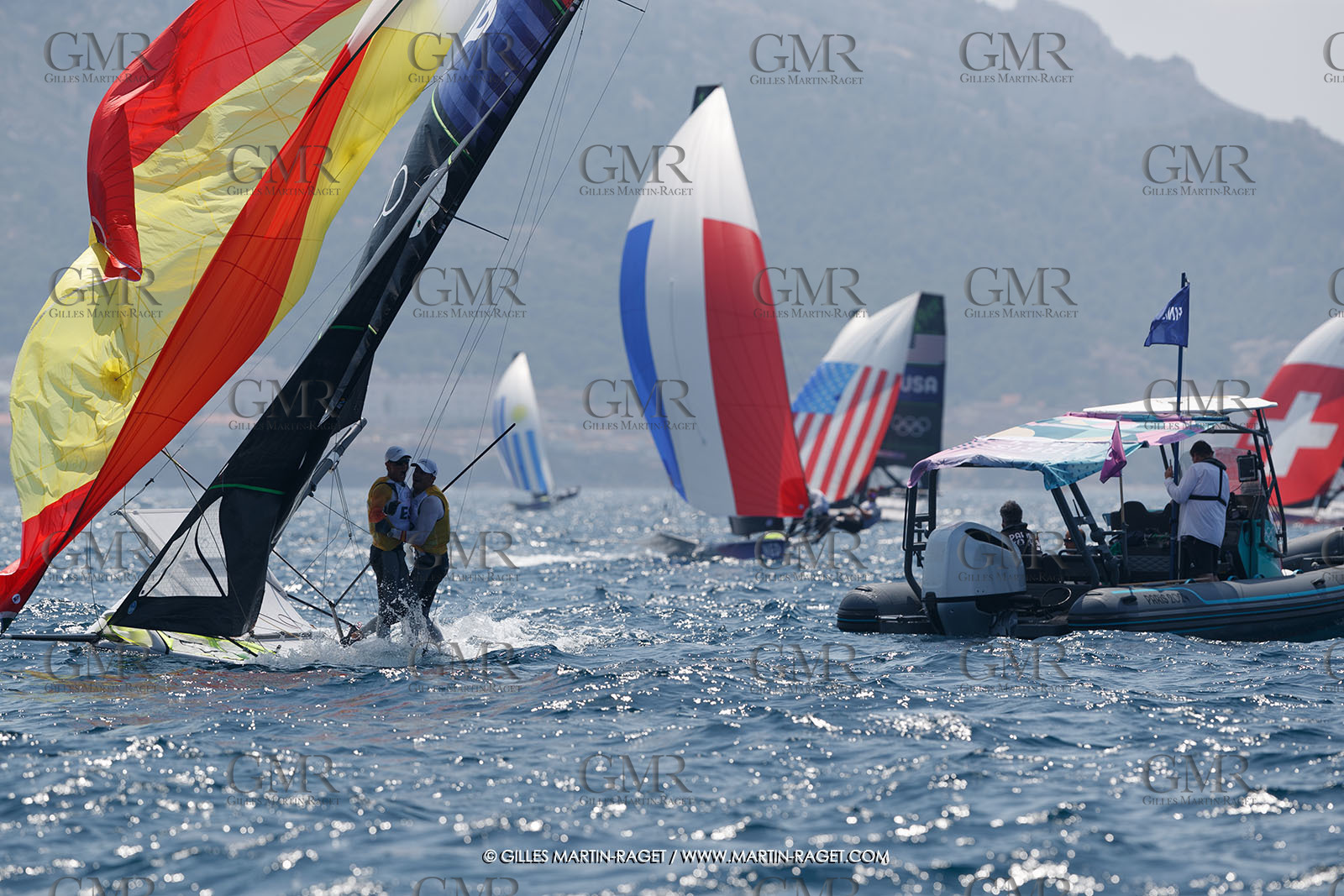 02 08 2024, Marseille (FRA), Paris 2024 Olympic Games, Sailing, Race Day 5,