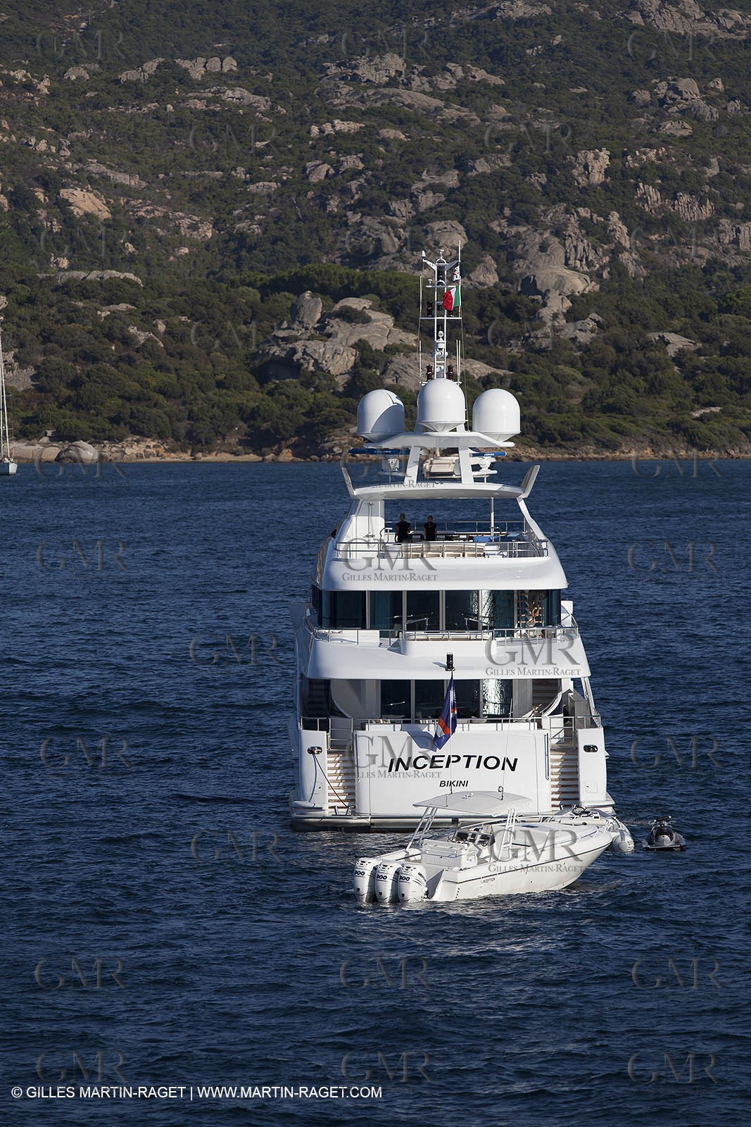 18 08 2011 - La Maddalena (ITA, Sardinia) - Motor yacht Inception
