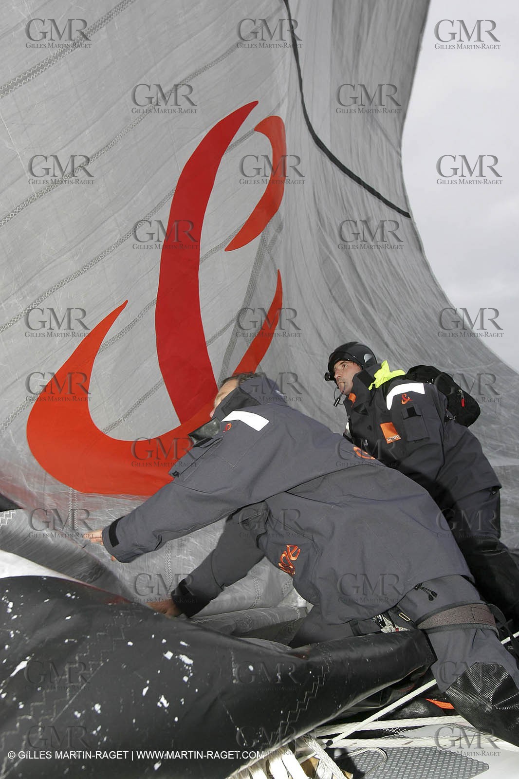 Orange II - Jules Verne Trophy 2005 - Traning Lorient