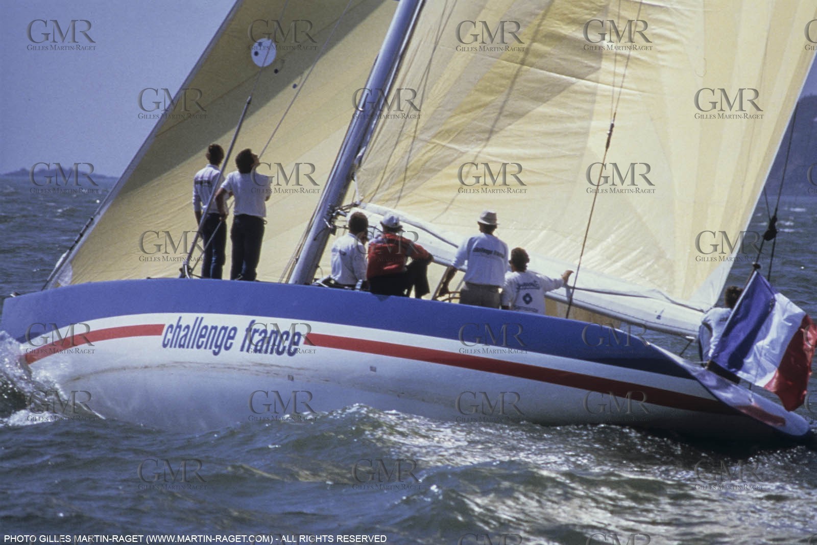 Sailing, Yacht Racing, 26th America's Cup Fremantle 1987, Challenge France