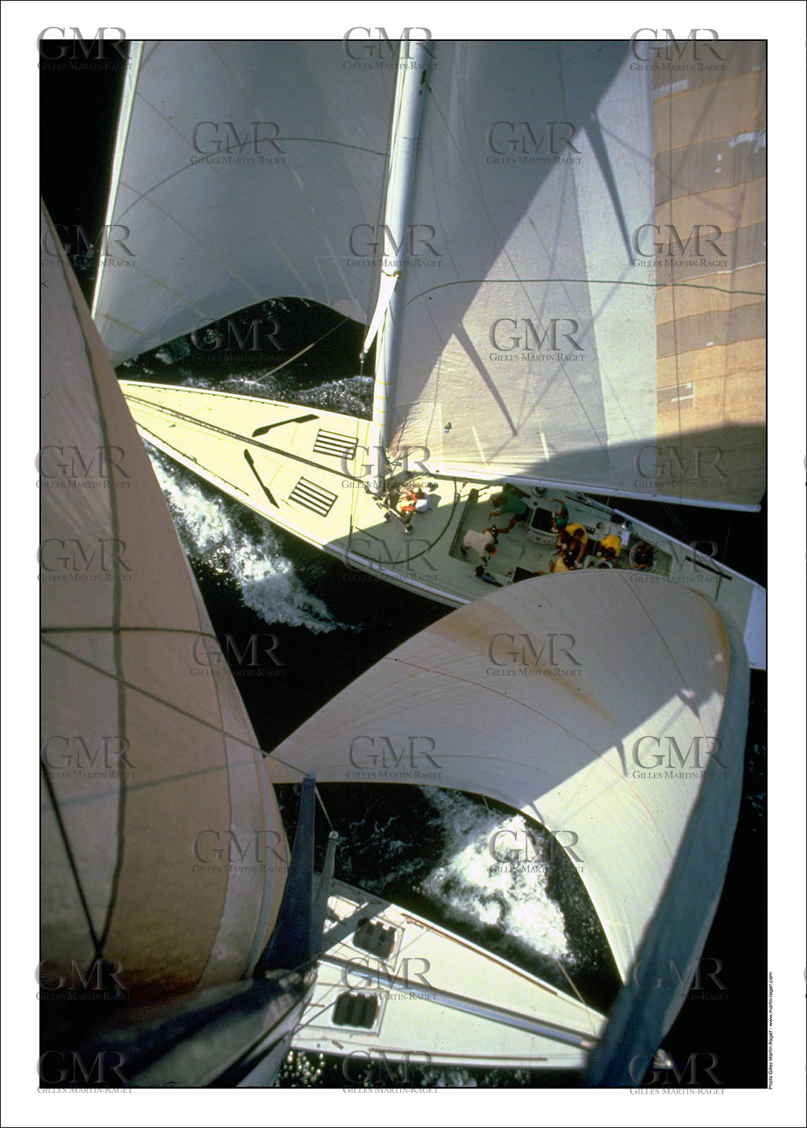 AC 25 - Newport 83 - France 3 Vs Australia II