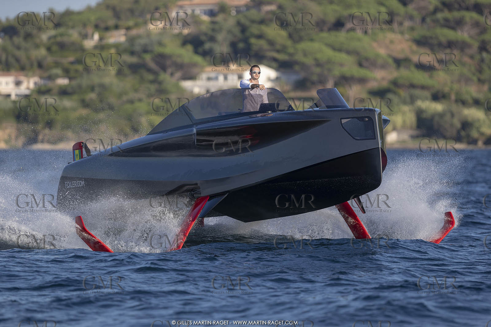 09 08 2018, Saint-Tropez (FRA,83), Foiler, the Flying Yacht by Enata