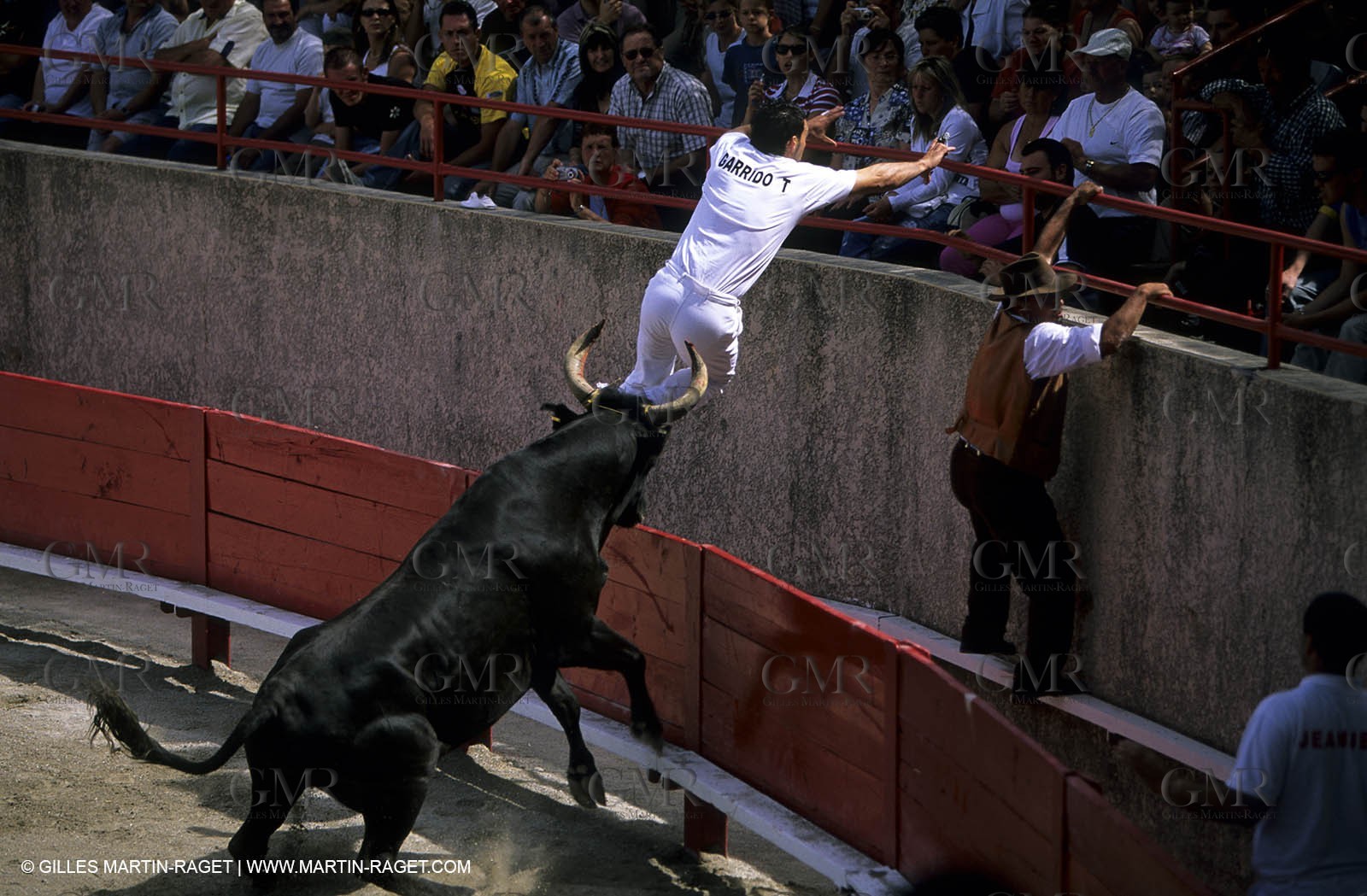 bull games in Clarensac (Gard)