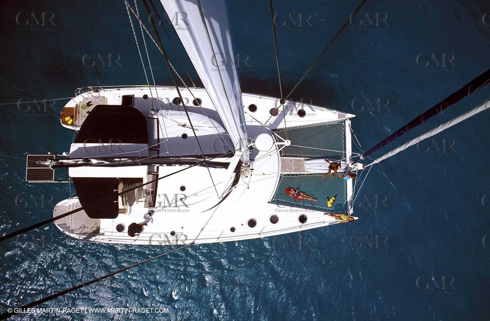Cruising multihull mooring