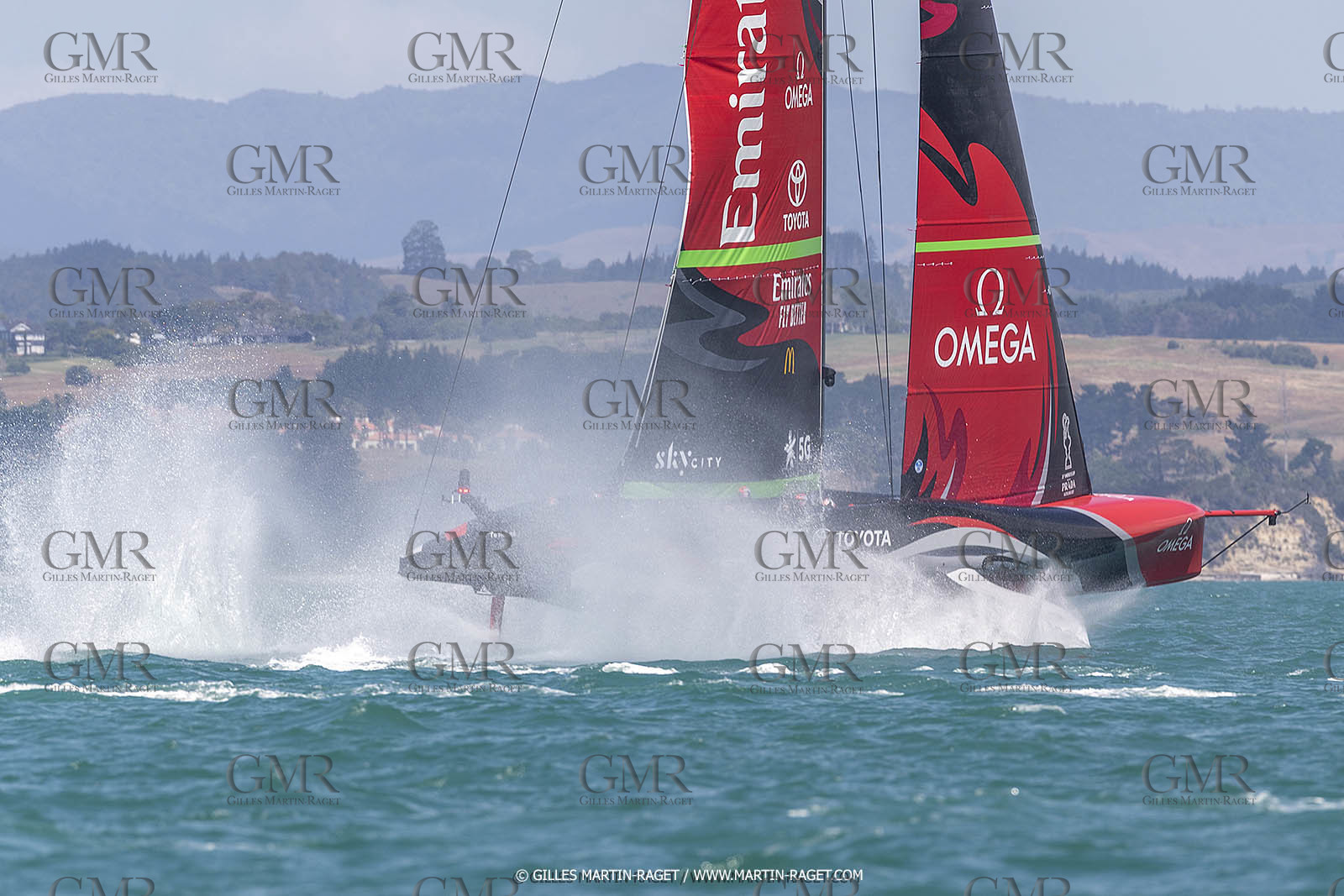 12 01 2021, Auckland (NZL), 36th America's Cup, Practice Racing