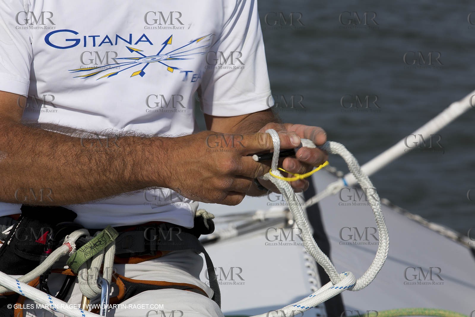05 07 2012 - New York (USA) - Ocean Krys Race - Speed runs in fornt of NY city