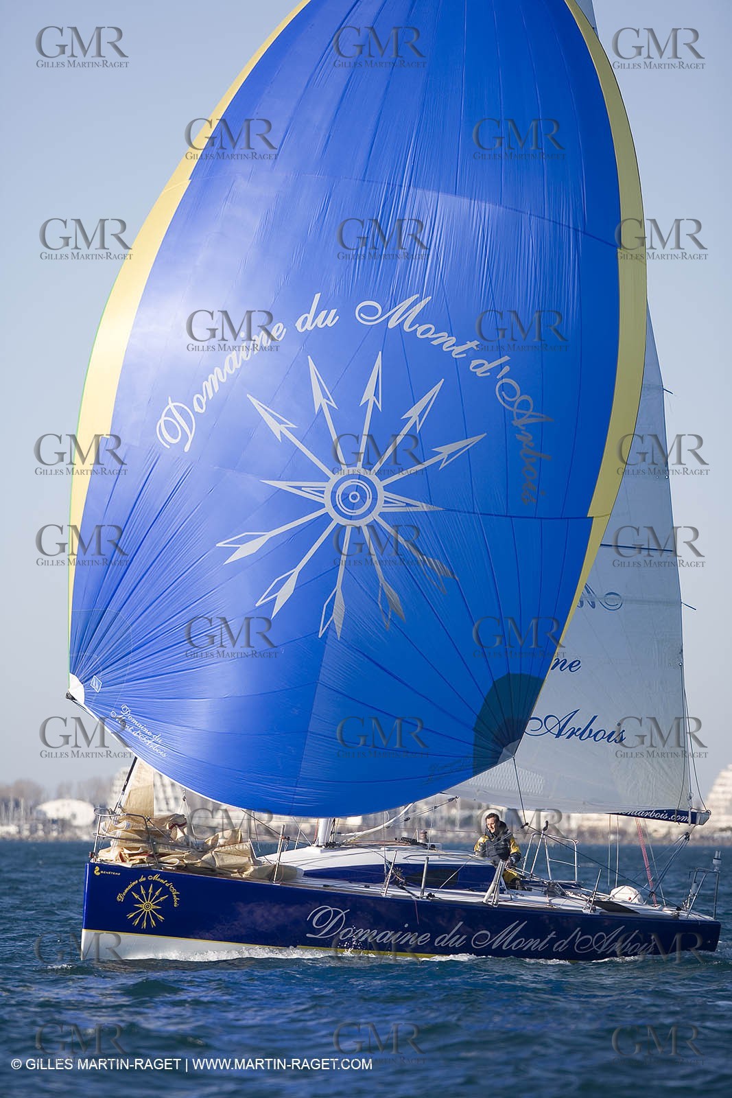 15 02 2007 - La Grande Motte (FRA) - Onedesign Figaro II - Thierry Duprey du Vorsent (Domaine de Monts d'Arbois)
