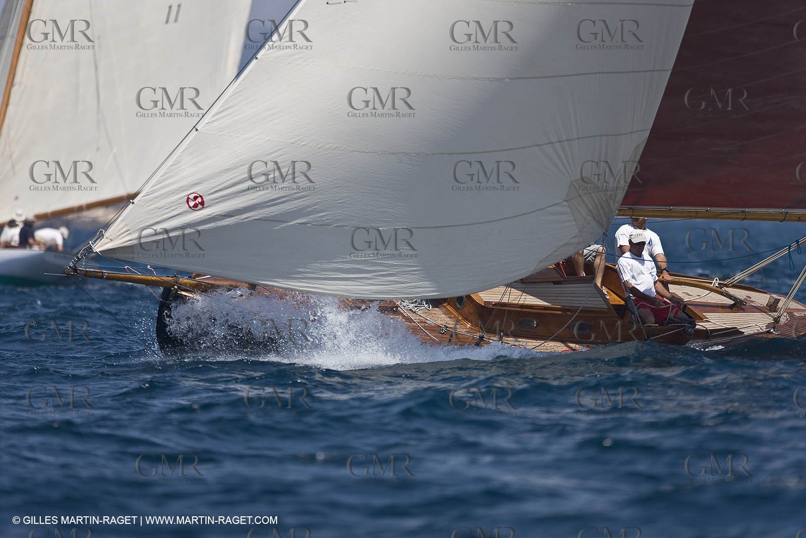 Sailing, Classic yachts, Voiles Vieux Port 2009, Marseille (FRA)