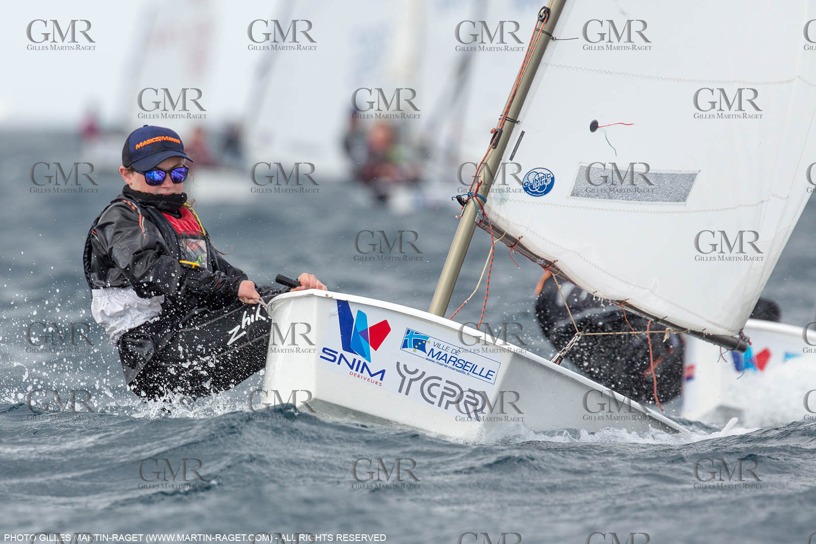 15 04 2016, Marseille (FRA,13), SNIM Dériveurs, Coupe Internationale de Printemps Optimist, Final Day