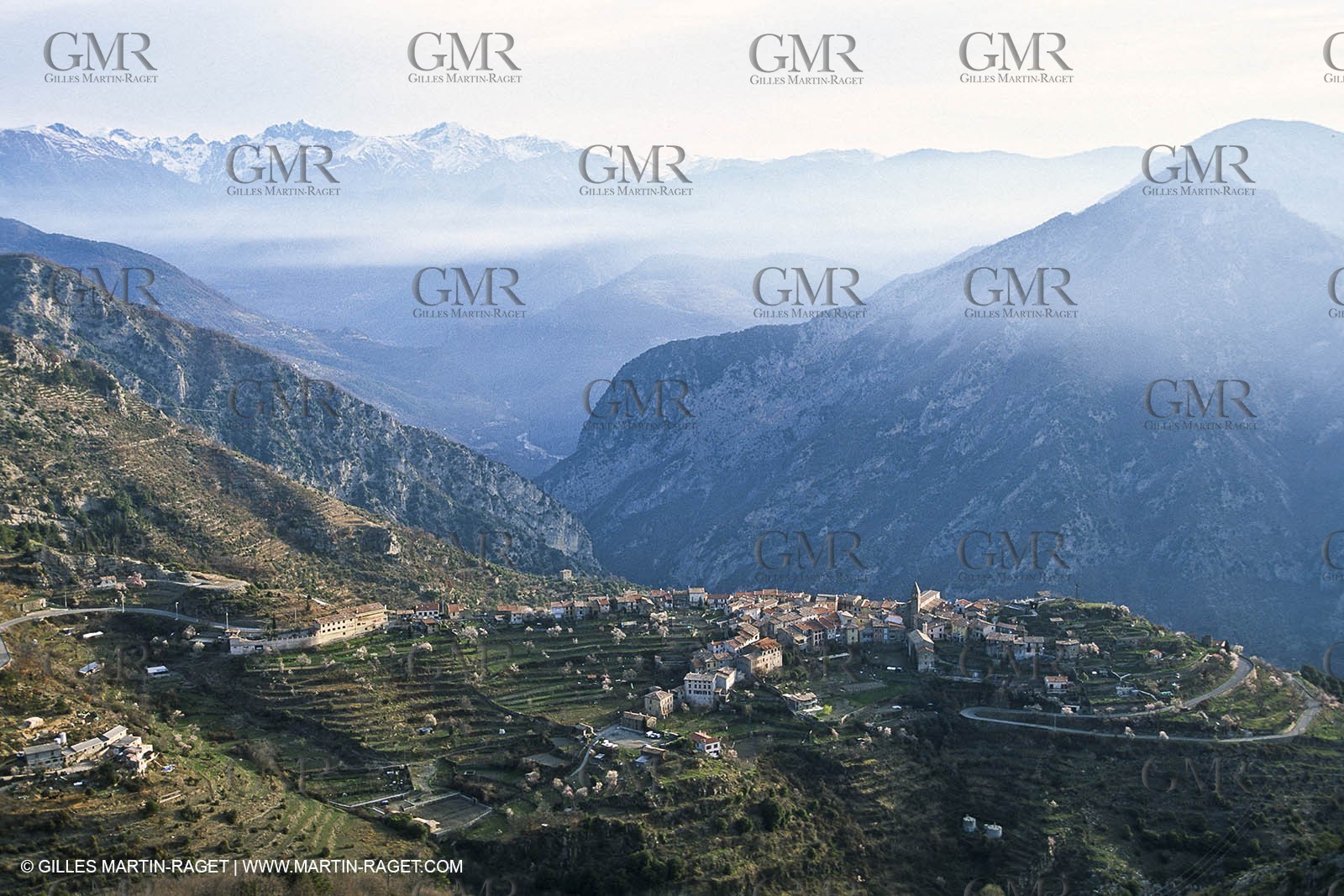 France - Côte d'Azur - Villages perchés des Alpes Maritimes - Utelle