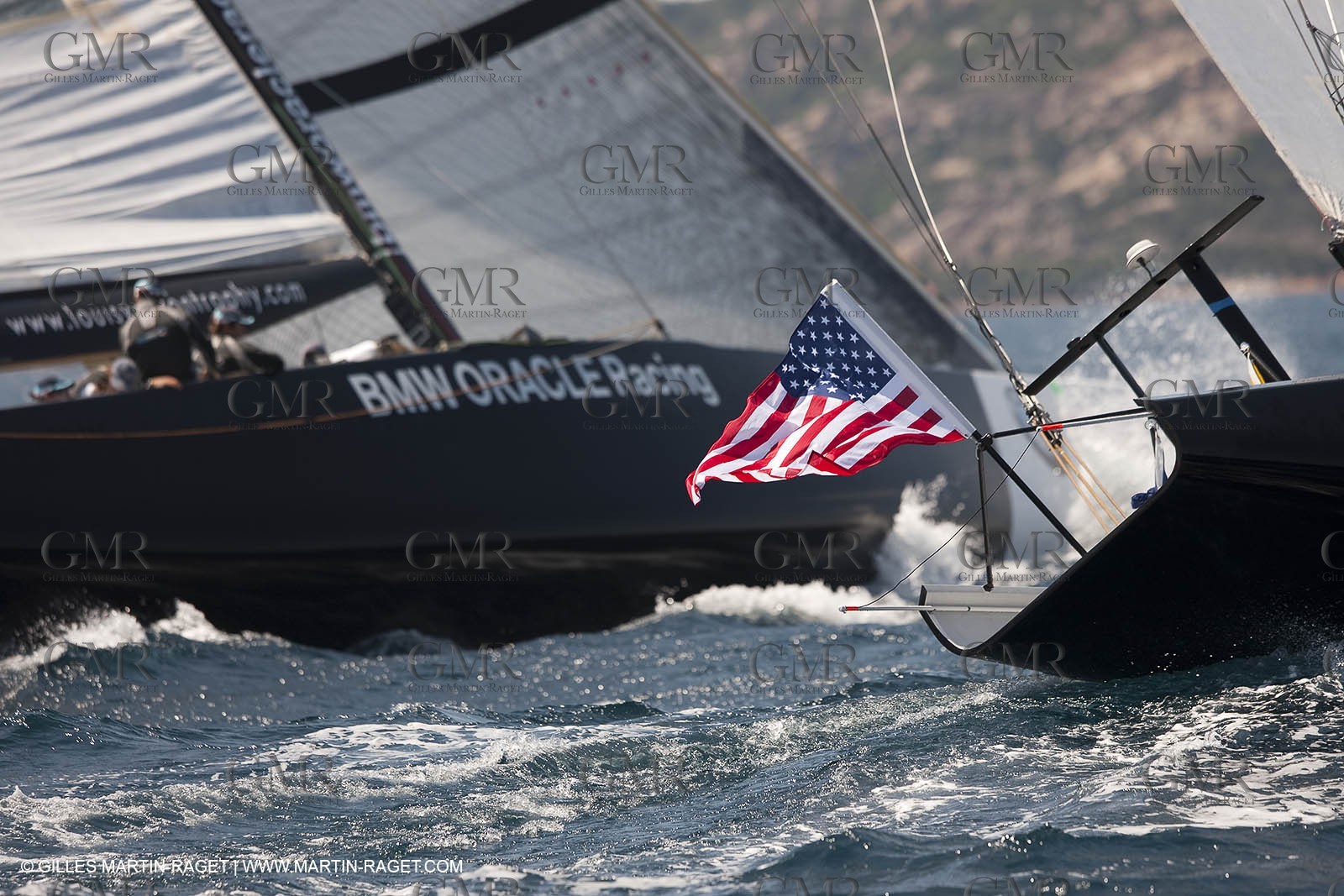 19 05 2010 - La Maddalena (ITA, Sardinia) Louis Vuitton Trophy - BMW ORACLE Racing - Training
