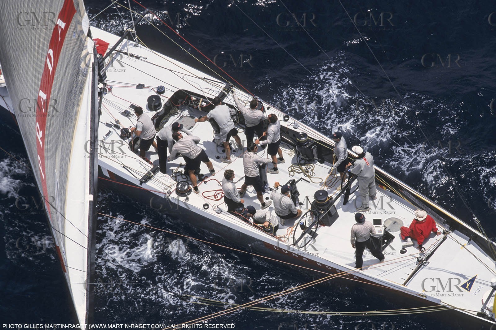 Yacht racing, 30th America's Cup 2000, Auckland (NZL), Luna Rossa