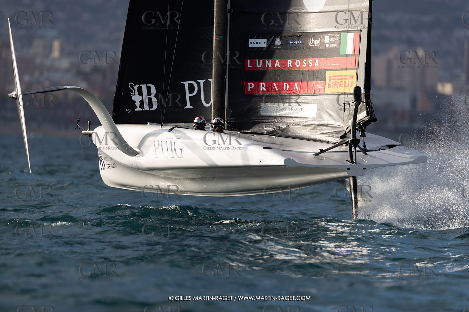 11 10 2024, Barcelona (ESP), Louis Vuitton 37th America's Cup, Puig Women America's Cup, semi finals