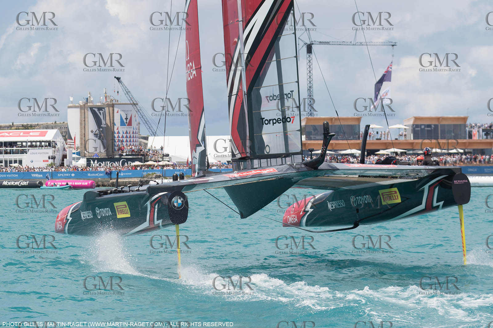 17 06 2017 - Bermuda (BDA) - 35th America's Cup 2017 - 35th America's Cup Match Presented by Louis Vuitton, Race day 1