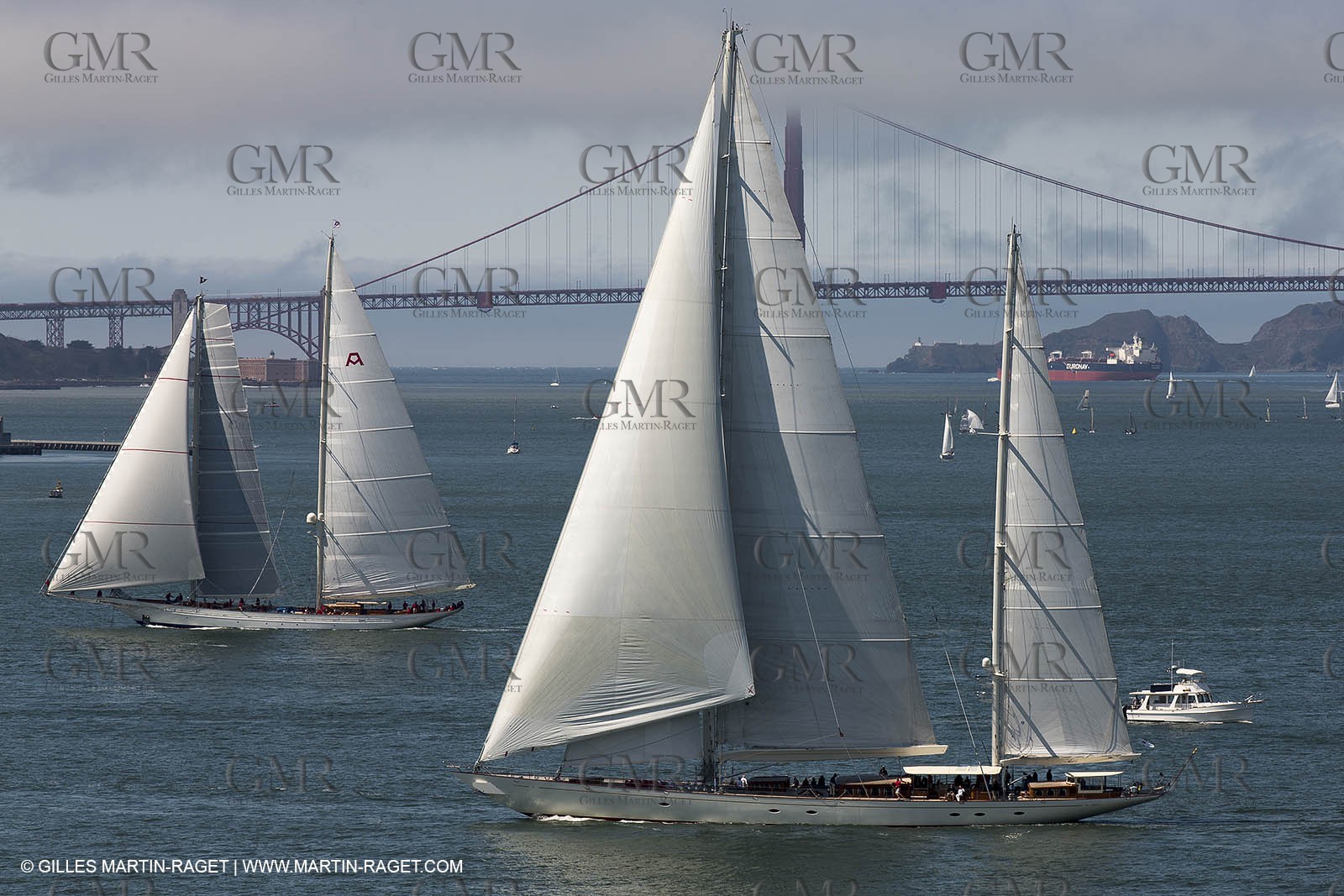 13 09 2013 - San Francisco (USA,CA) - 34th America's Cup - America's Cup Superyacht Regatta - Day 3