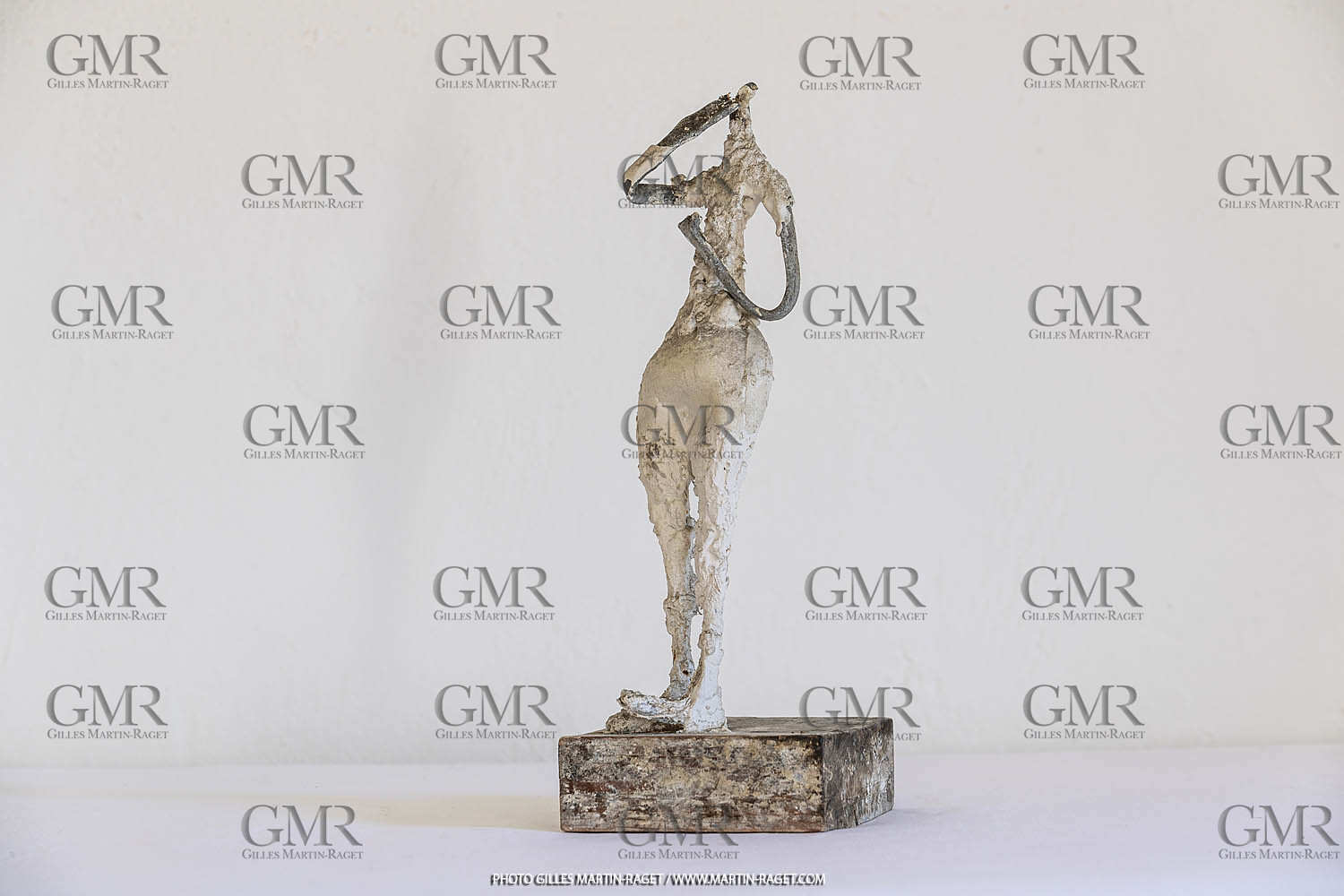 12 07 2020, St Rémy de Provence (FRA, 13) Oeuvre Germaine Richier, Nu VIII