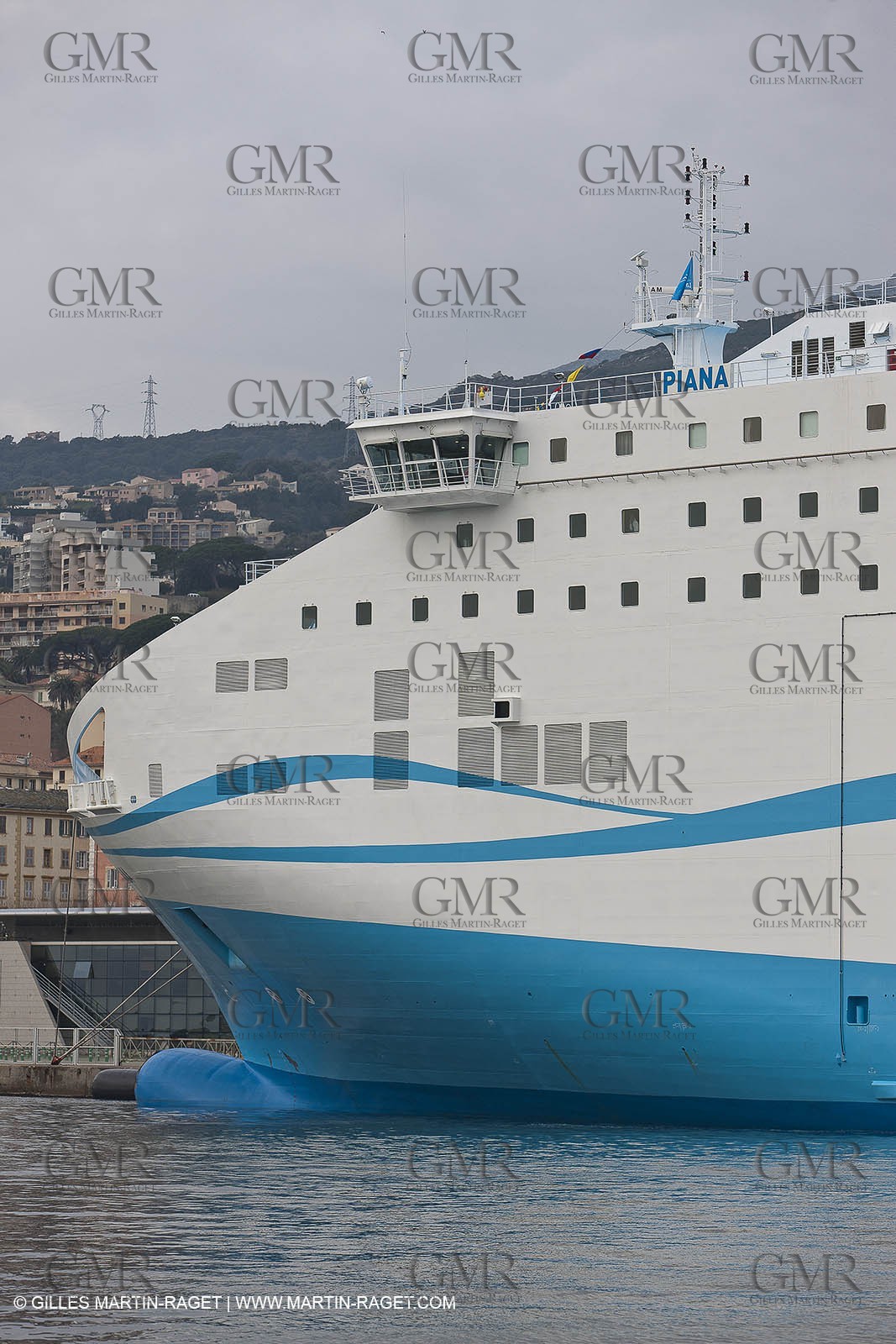 31-01-12   Marseille (FRA,13) Bastia (FRA,Corse) Croisière inaugurale et baptême du Ferry PIANA de La Meridionale