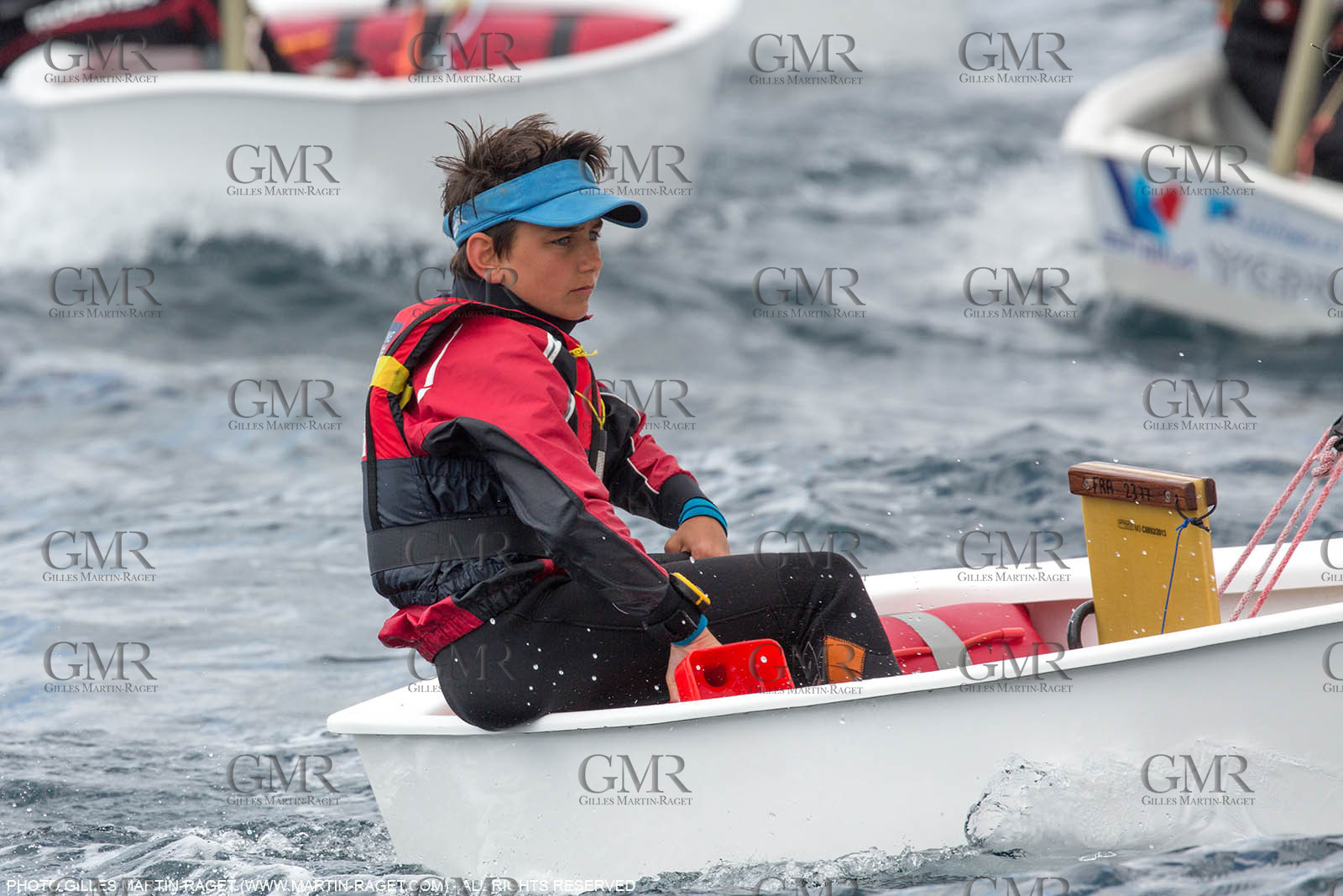 15 04 2016, Marseille (FRA,13), SNIM Dériveurs, Coupe Internationale de Printemps Optimist, Final Day
