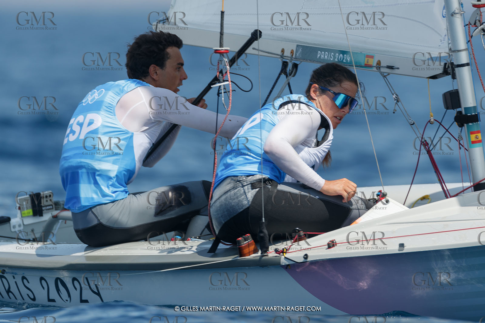 06 08 2024, Marseille (FRA), Paris 2024 Olympic Games, Sailing, Race Day 9