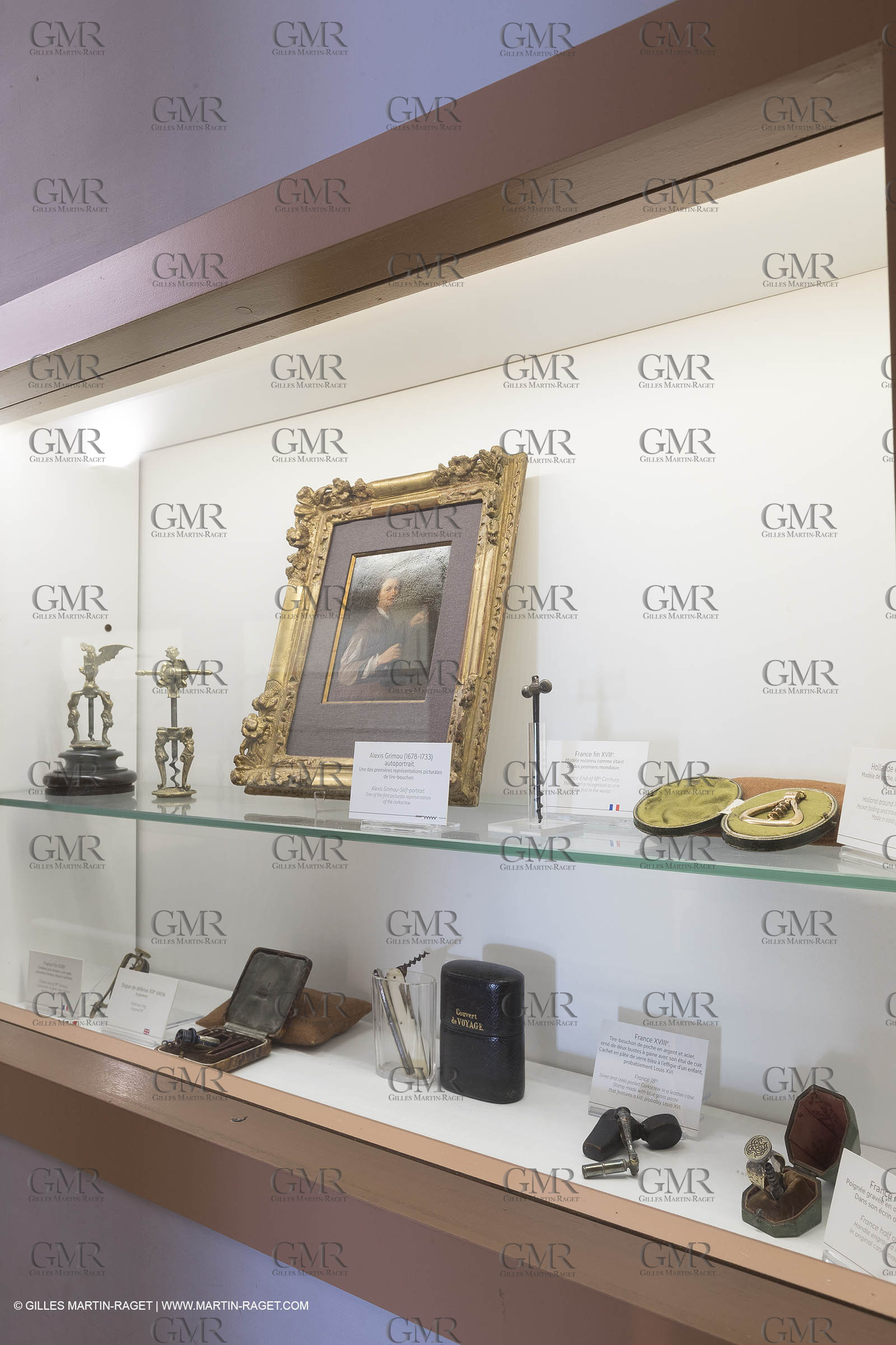 22 06 2018, Ménerbes (FRA,84), Domaine de la Citadelle, Musée du Tire Bouchon