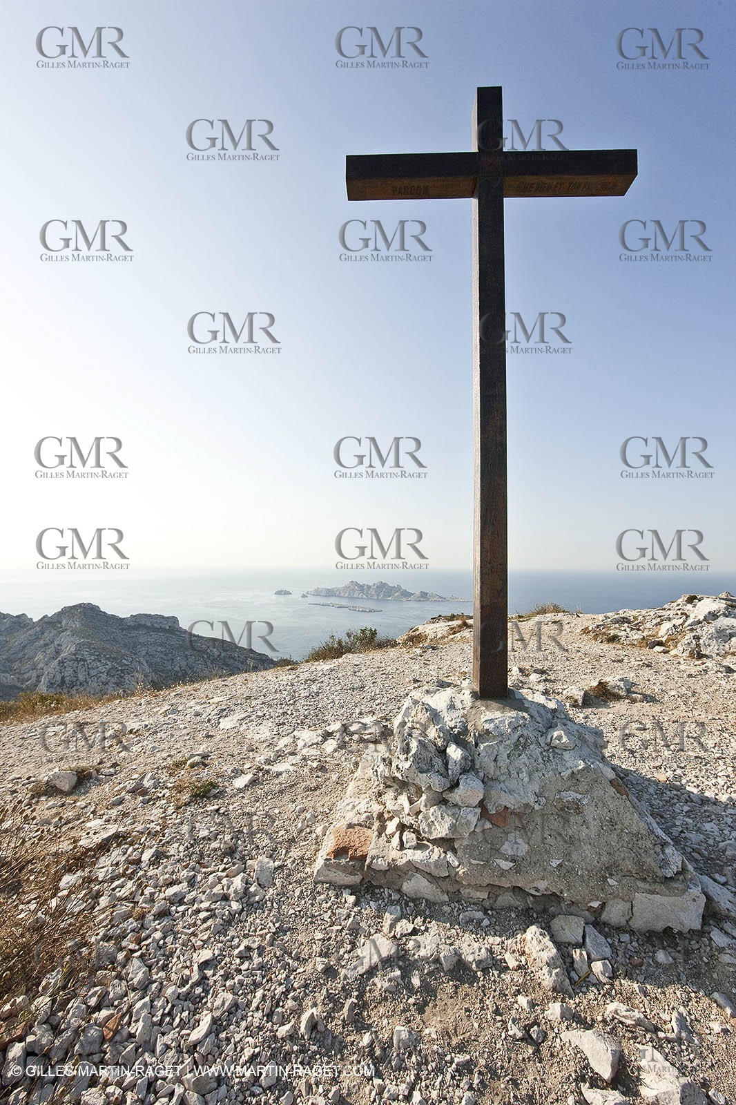 10 09 2009 - Marseille (FRA, 13) - Les Calanques - Massif de Marseilleveyre - At the top