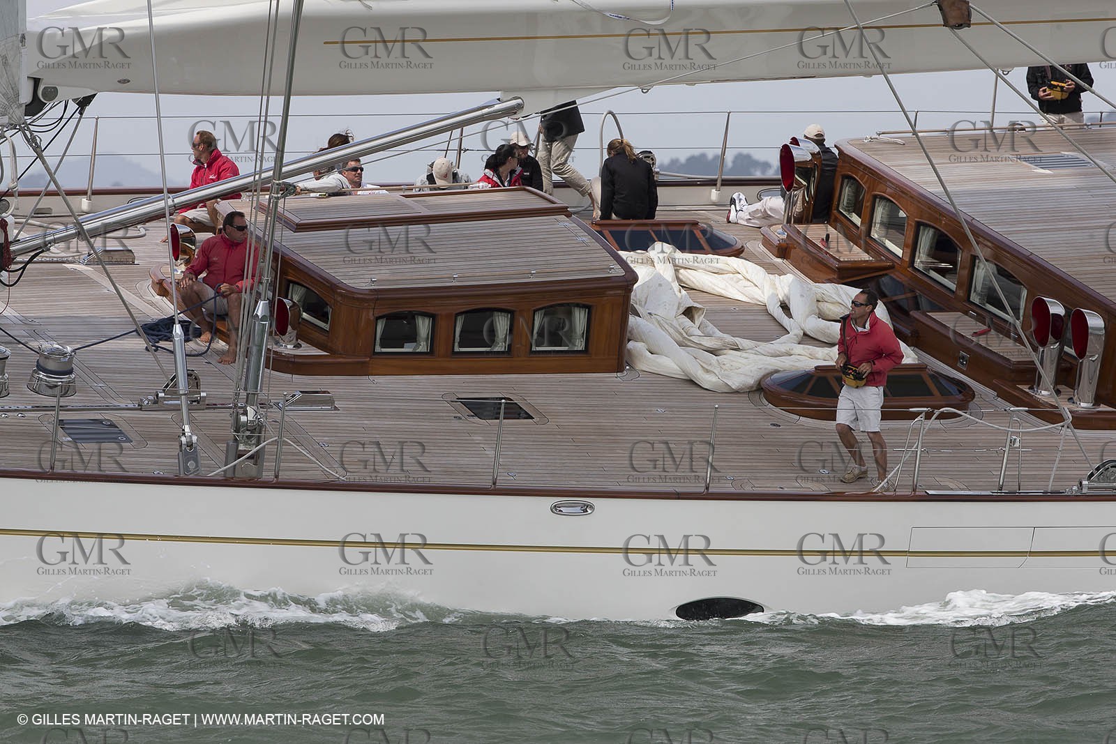 10 09 2013 - San Francisco (USA,CA) - 34th America's Cup - Final Match - Lay day n° 2 - Superyachts Regatta