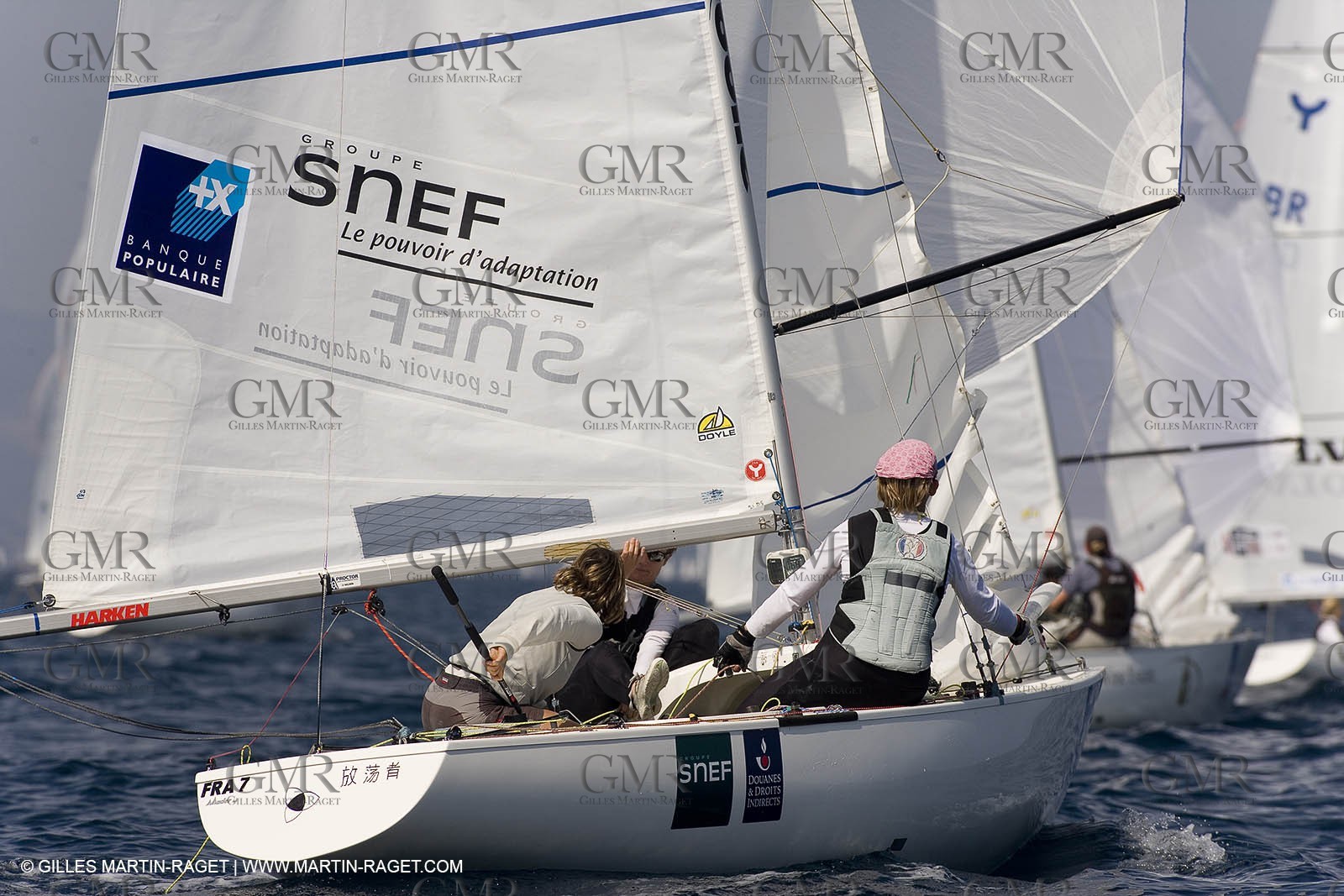 25 04 2007 - 2007 Semaine Olympique Française - Hyères (South of France) - Day 4 - Team France - Yingling - Le Helley-Deplanque-Lepesant
