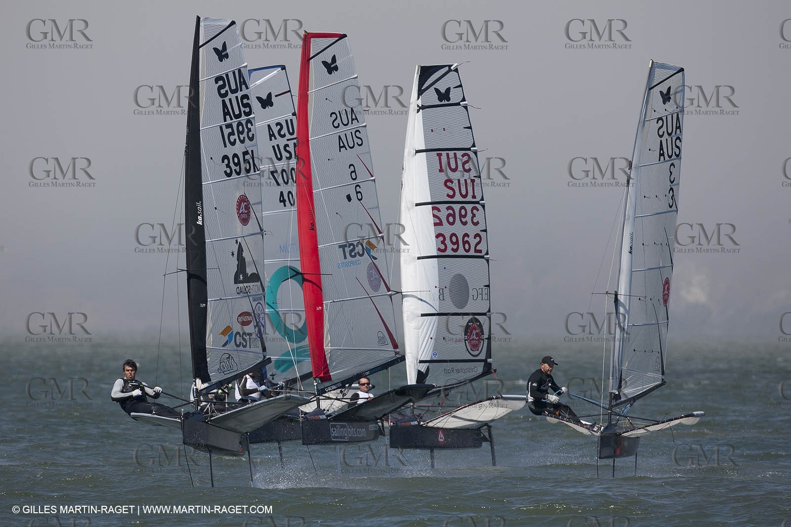 08 09 2013 - San Francisco (USA,CA) - 34th America's Cup - Final Match - Race Day 2