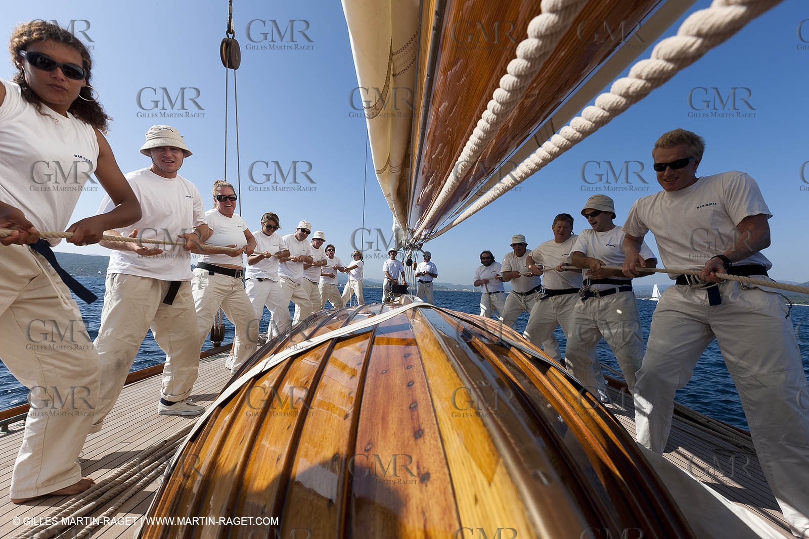 01 10 2011 - Saint Tropez (FRA,13) - Voiles de Saint Tropez 2011 - Classic Yachts - Day 5 - Onboard Mariquita