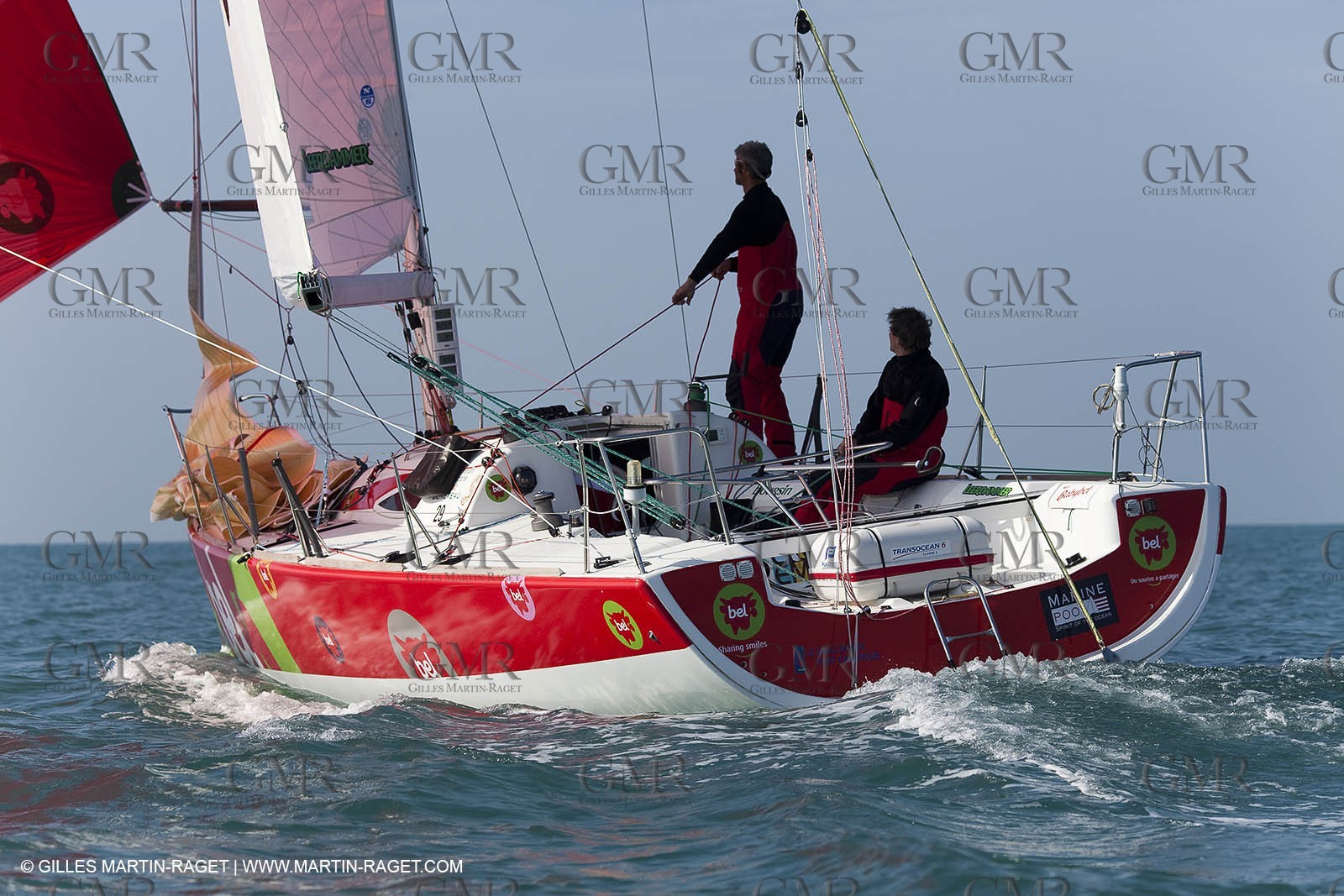 13 03 2010 -  La Grande Motte   Port Camargue (FRA) - Groupe Bel - Kito de Pavant   Sebastien Audigane training for Transat AG2R