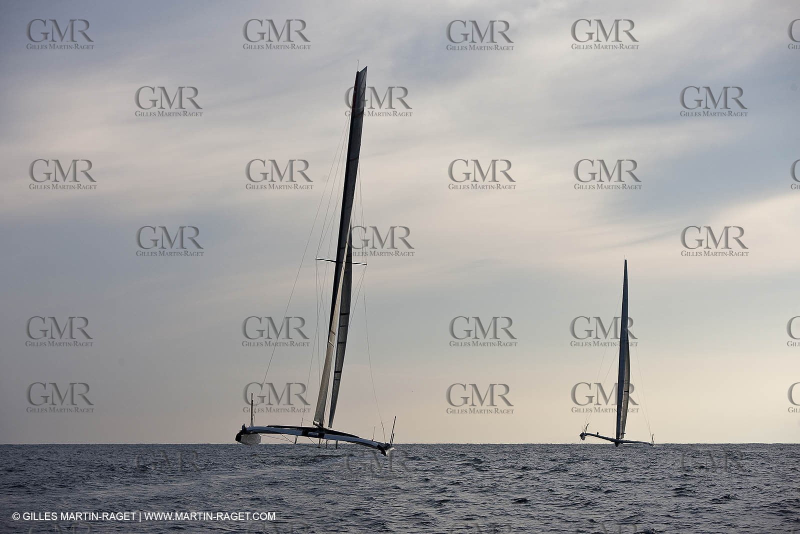 14 02 2010 - Valencia (ESP) - 33rd America's Cup - BMW ORACLE Racing - Race 2