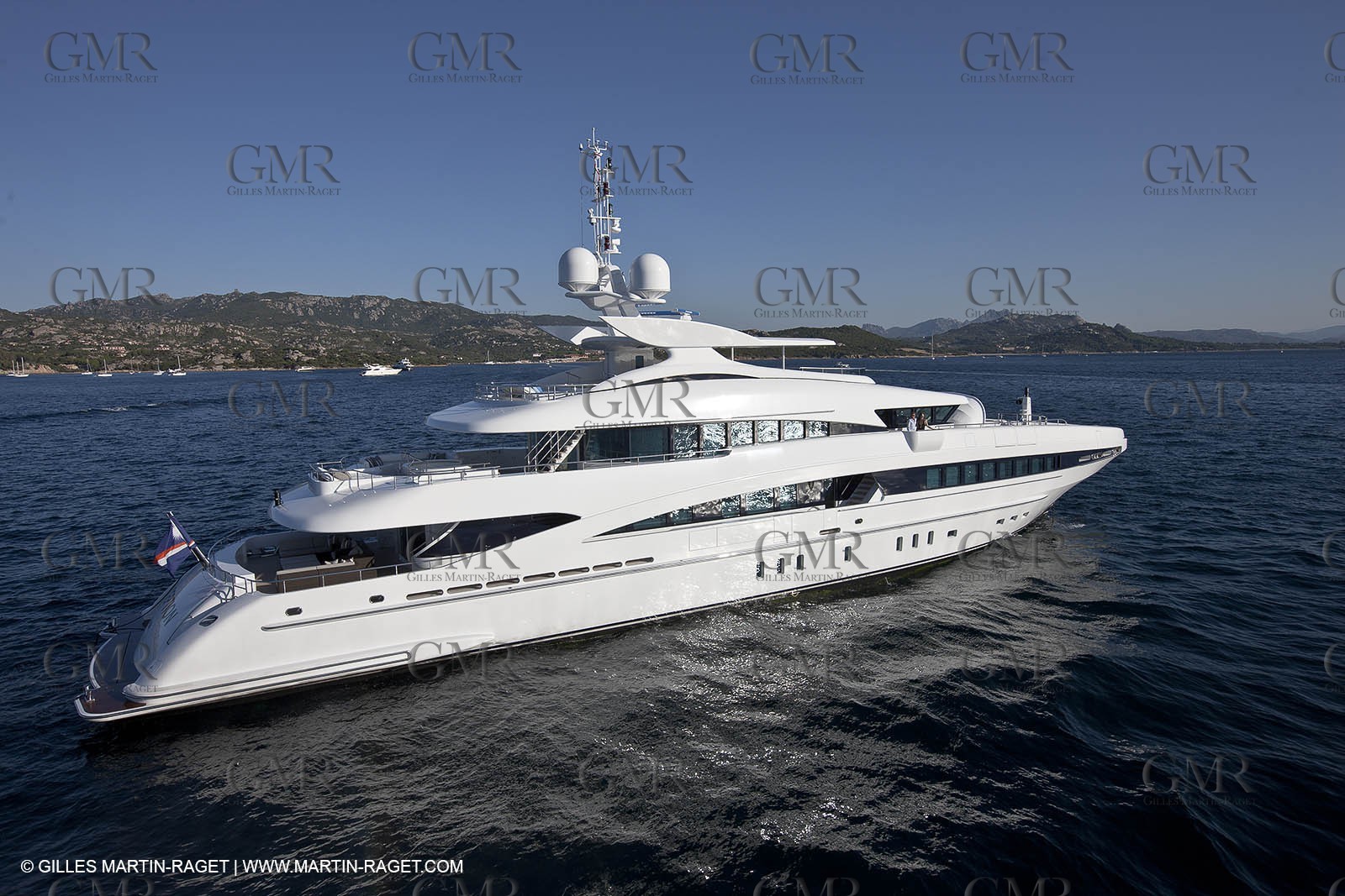 18 08 2011 - La Maddalena (ITA, Sardinia) - Motor yacht Inception