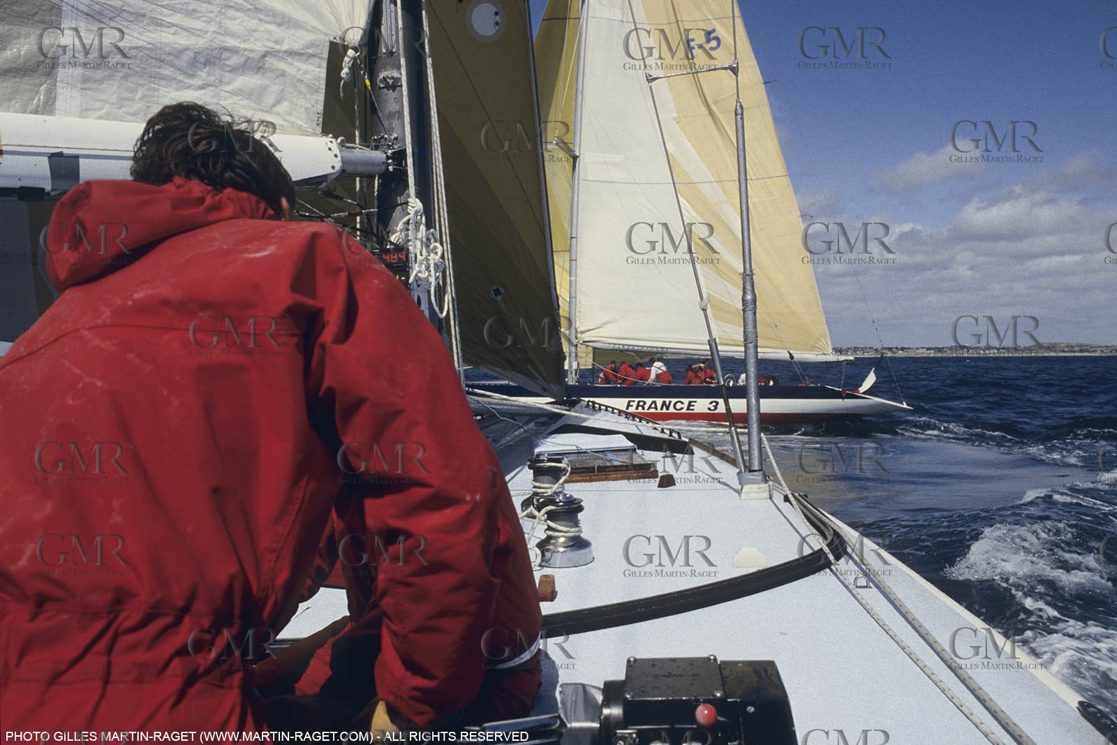 Sailing, Yacht Racing, 26th America's Cup Fremantle 1987, Challenge France