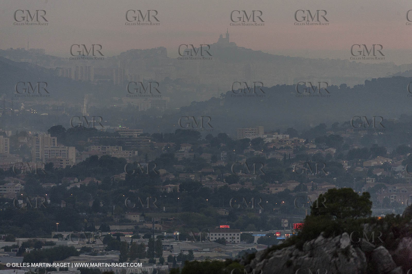 23 10 2012 - Gemenos (FRA) - Aubagne the 'Huveaune river valley, East of Marseille