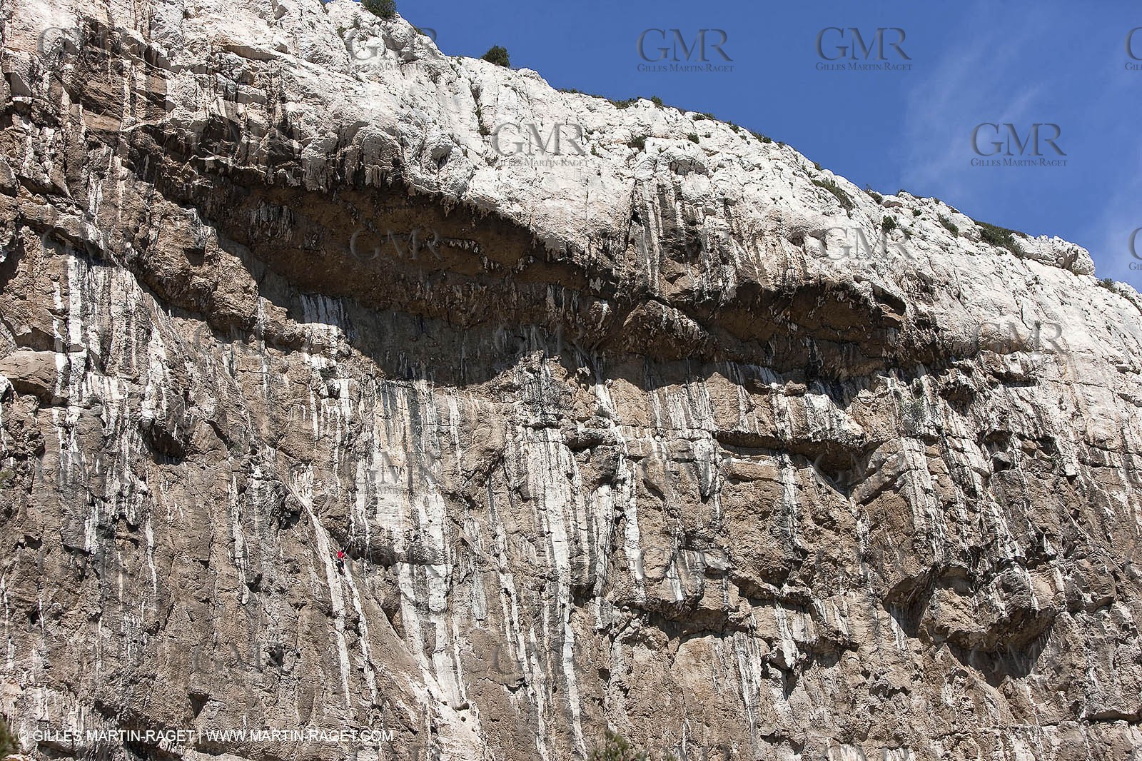 26 03 2009 - Marseille (FRA, 13) - Les Calanques - Sugiton - Les toits cliff