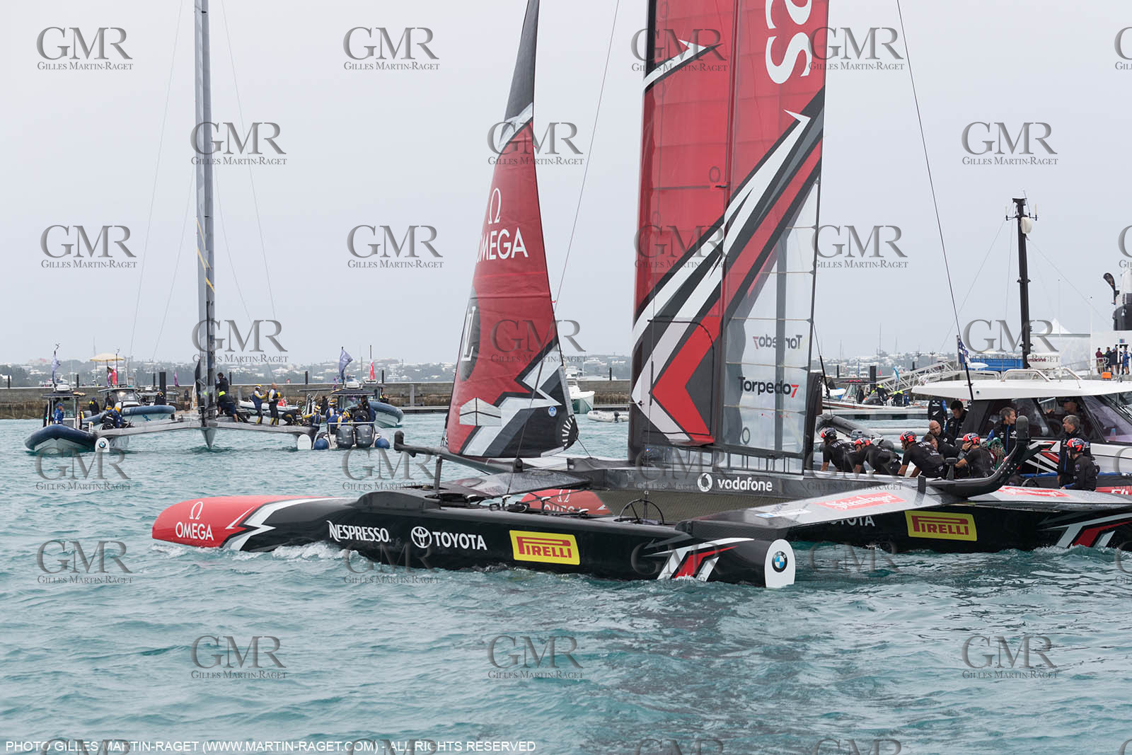 11 06 2017 - Bermuda (BDA) - 35th America's Cup Bermuda 2017 - Louis Vuitton America's Cup Challenger Playoffs final, Day 2