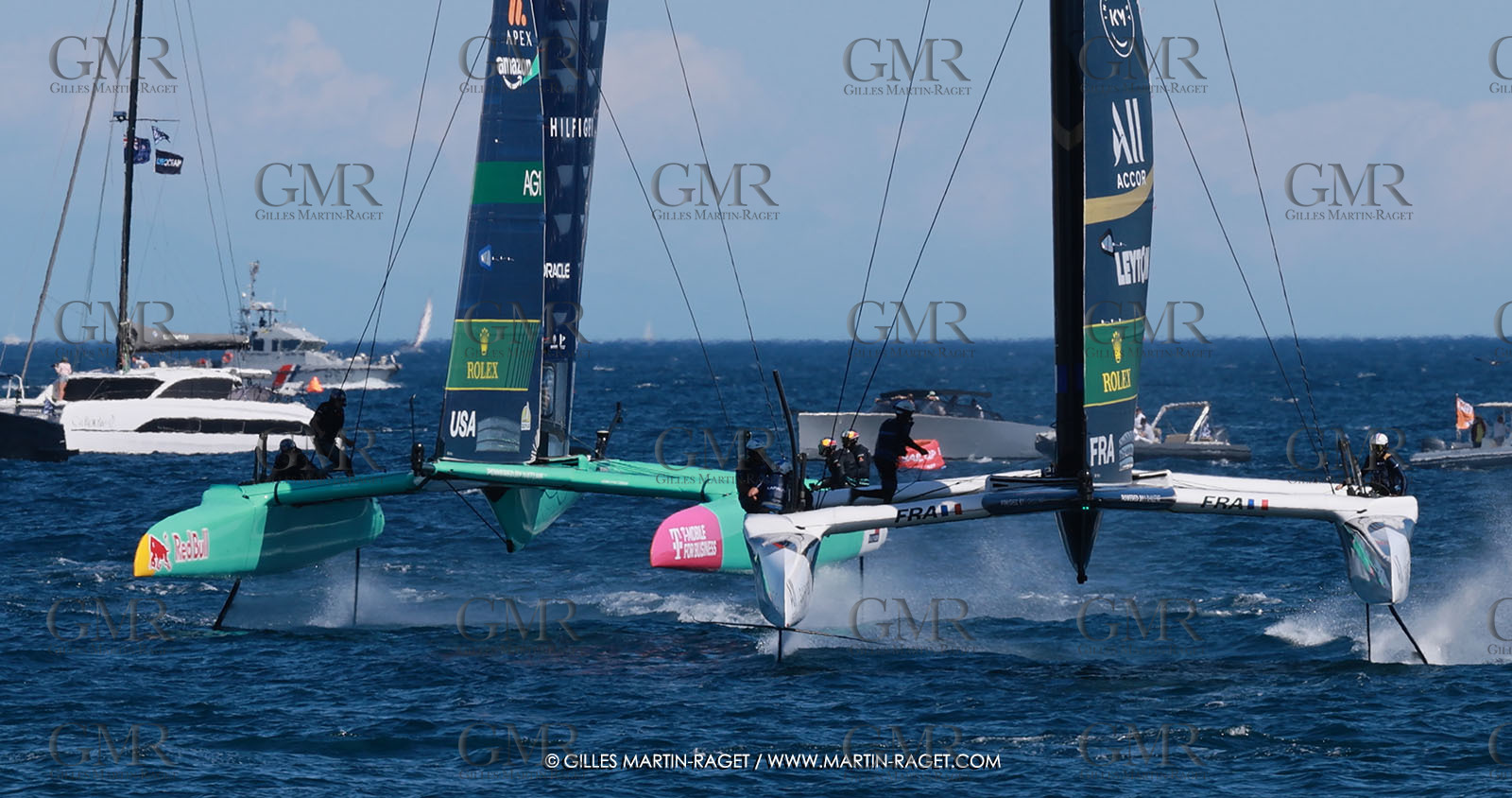 10 09 2025, Saint-Tropez,(FRA), Rockwool SailGP France Saint-Tropez, Race Day 1