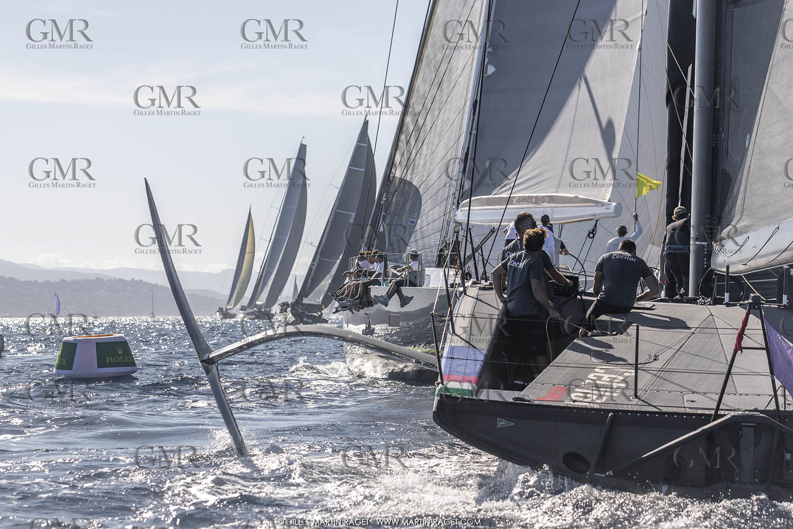 02 10 2022, Saint-Tropez (FRA,83), Voiles de Saint-Tropez 2022,  semaine des maxis, Race 1