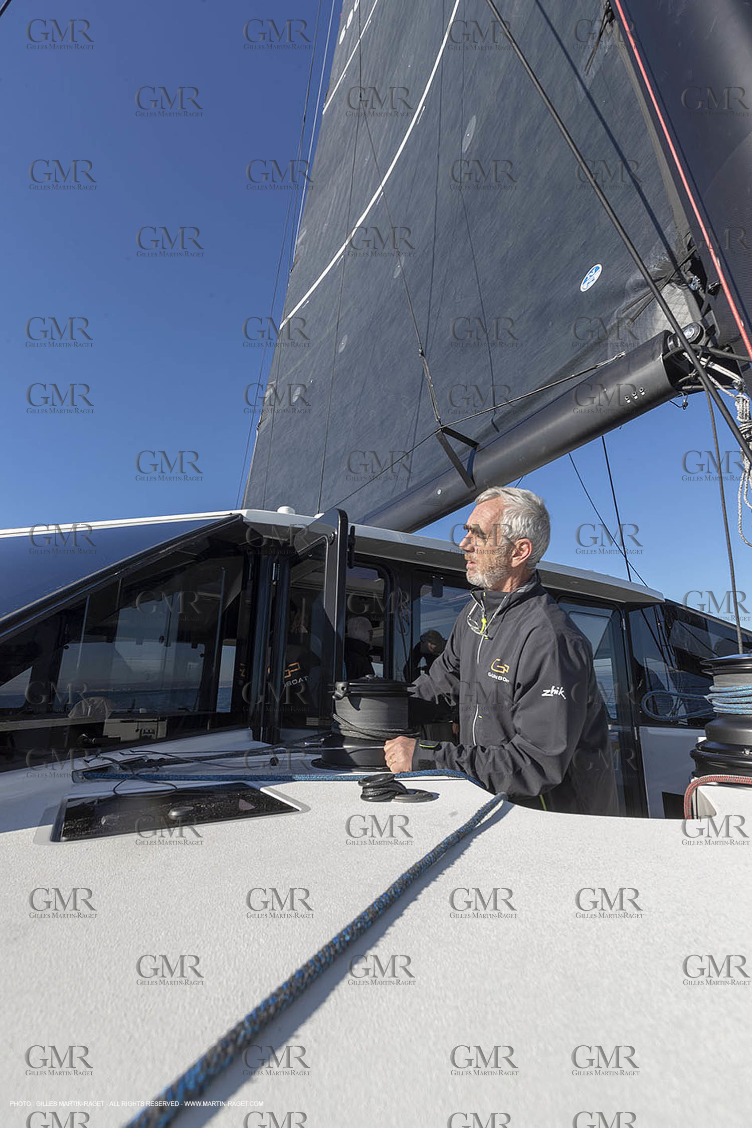 05 02 2019, La Grande Motte (FRA,34), Gunboat 68 sail testing  2