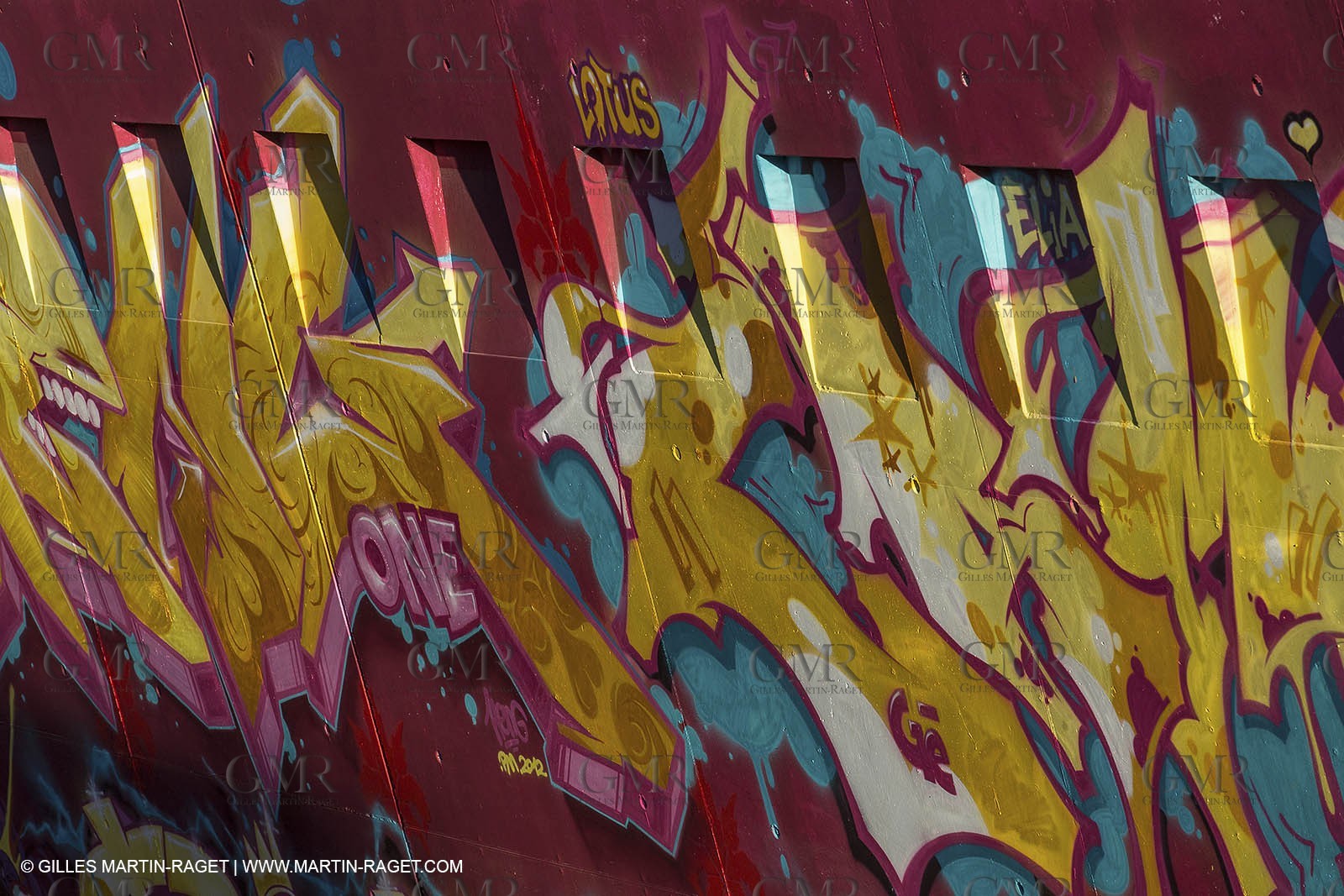 22 01 2013, Marseille, Fra, 13, Marseille Provence 2013, European Capital of Culture, Belle of May Revisited industrial site