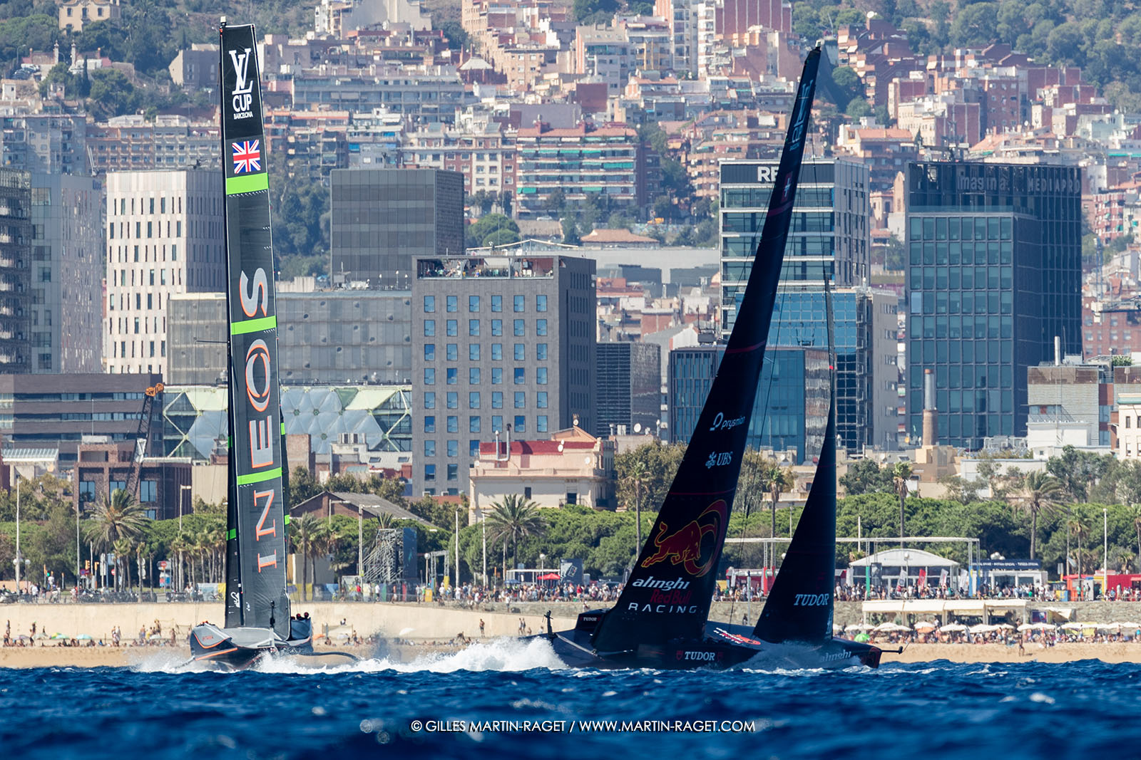 16 09 2024, Barcelona (ESP), 37th America's Cup, Louis Vuitton Cup Semi-final, Race Day 2