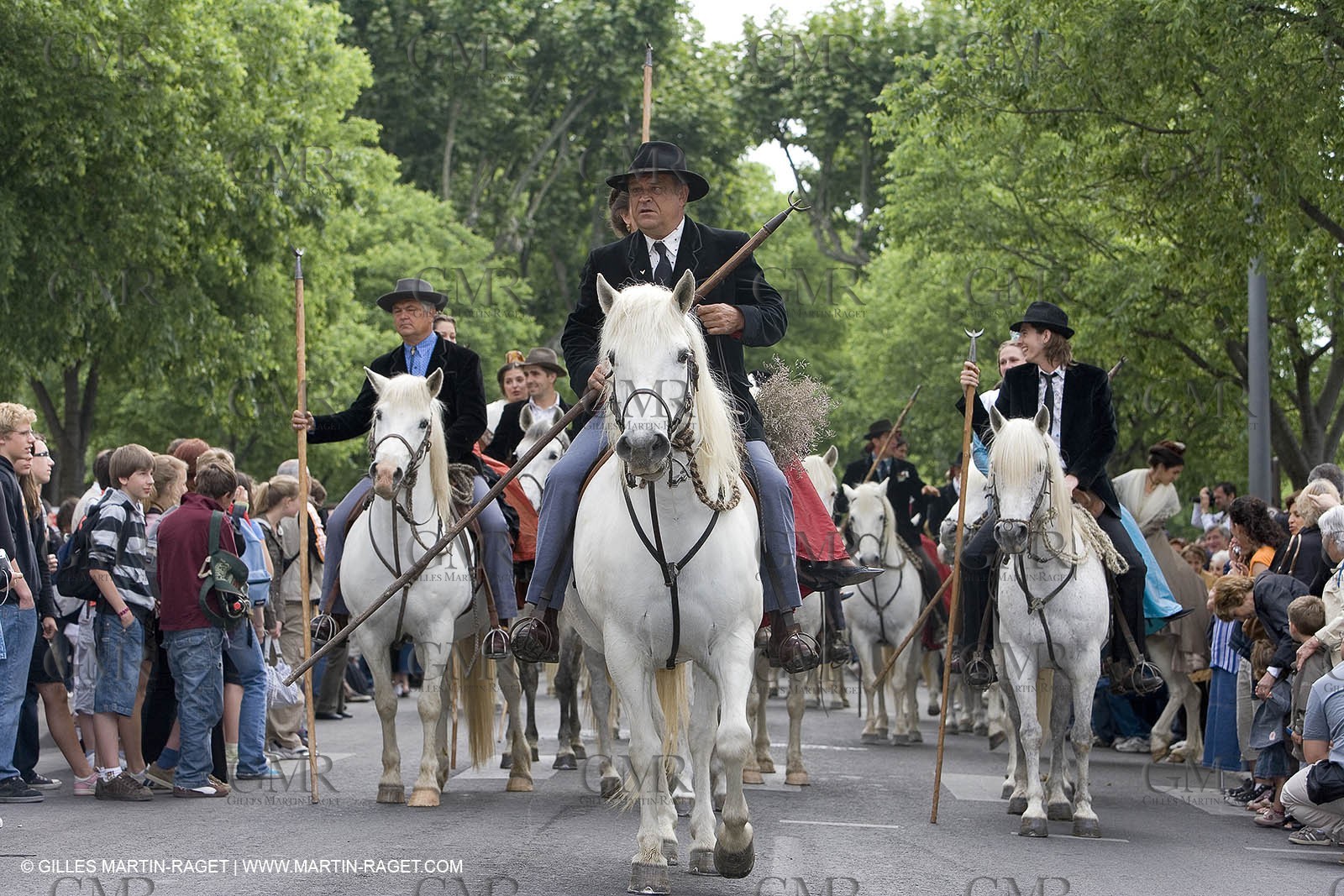 Arlésiennes en costume - Fête des Gardians - Arles