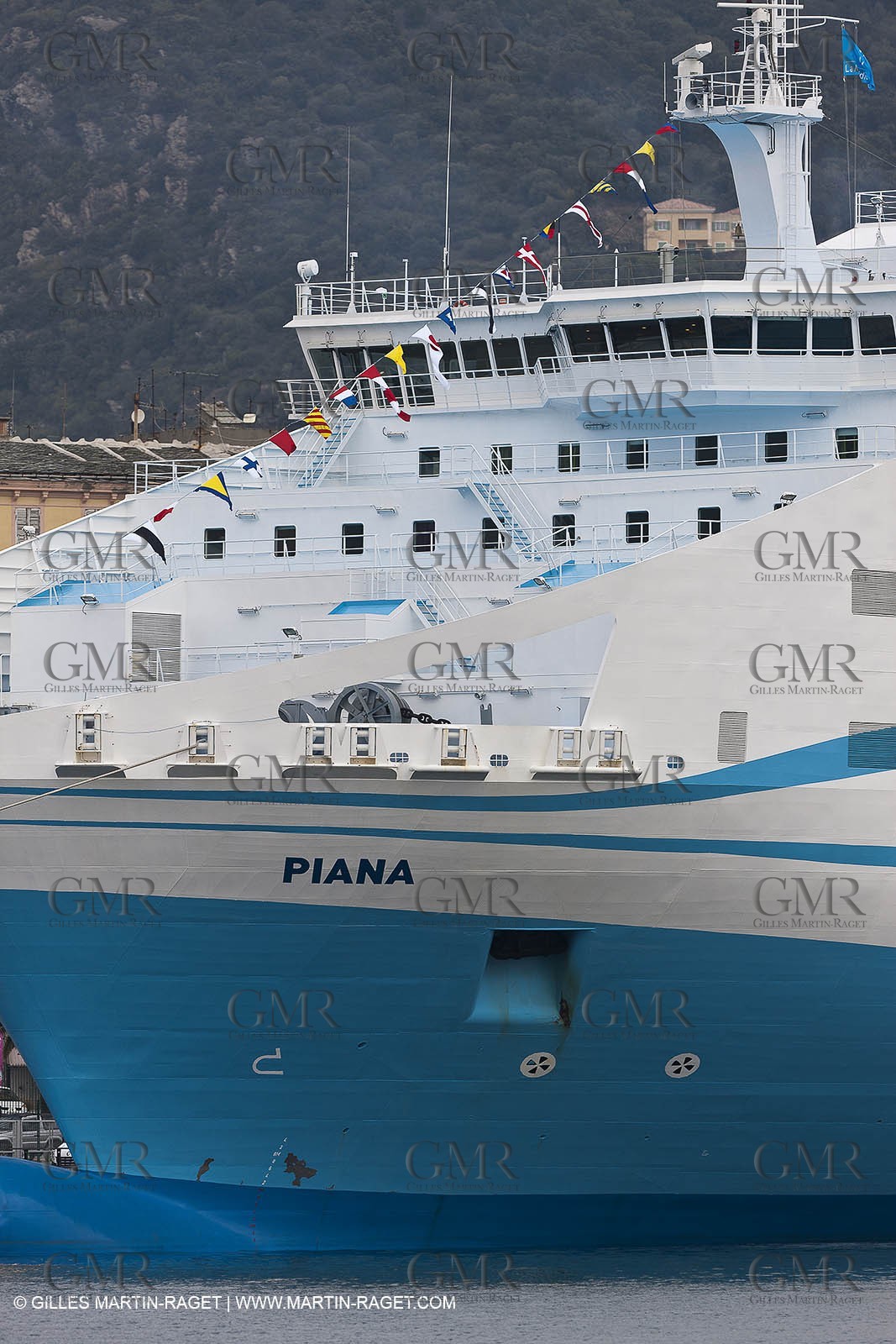 01-31-12   Marseilles (FRA,13) Bastia (FRA,Corsica)   Launching cruising trip and Christening ceremony of PIANA, last ferry ship from La Meridionale