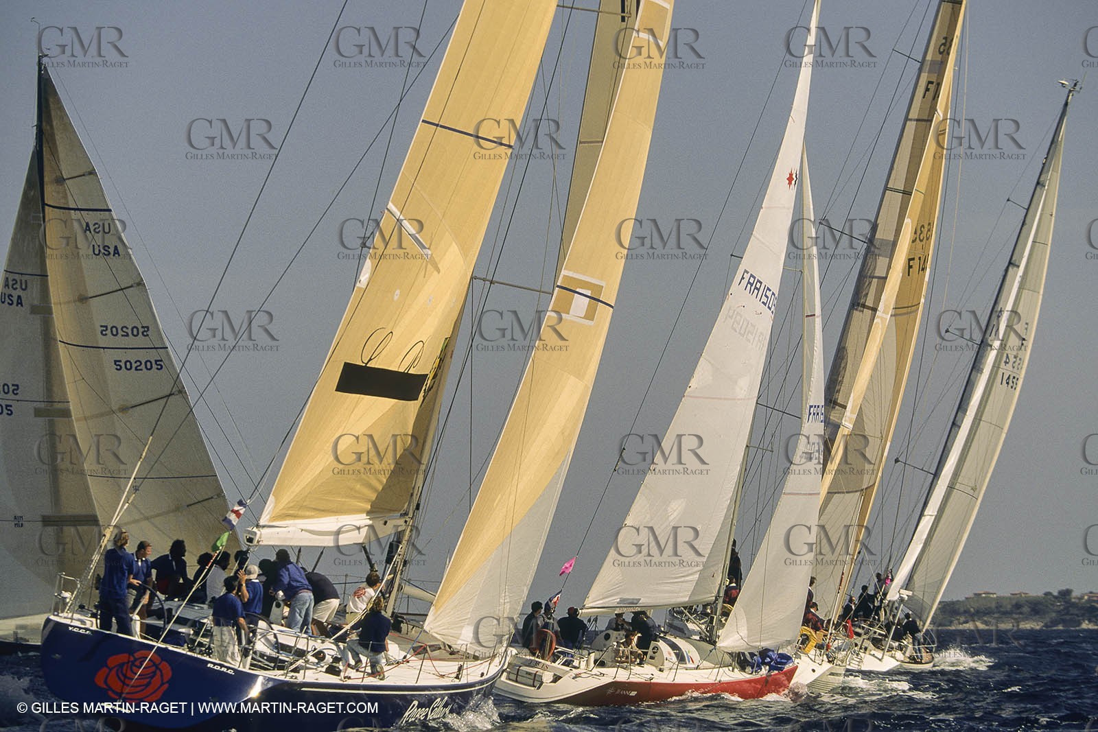 Sailing, Yacht racing, Nioulargue Voiles de Saint-Tropez,