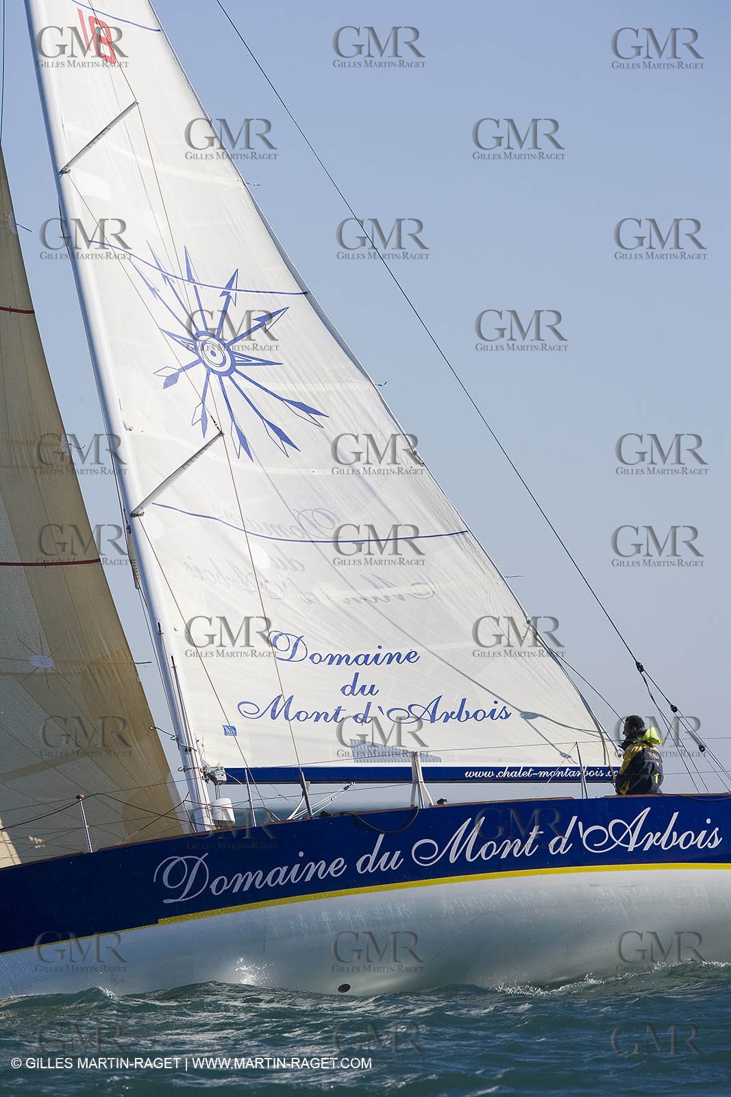 15 02 2007 - La Grande Motte (FRA) - Onedesign Figaro II - Thierry Duprey du Vorsent (Domaine de Monts d'Arbois)