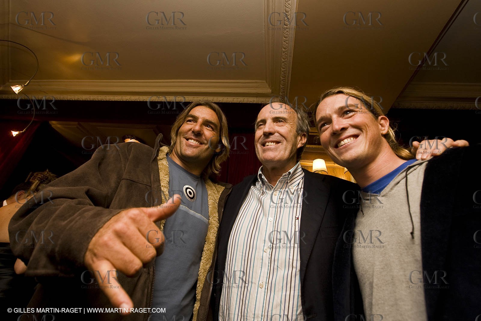12 08 08 - Paris (FRA) Edouard VII theater - French Sailing Federation - Champions party - French Sailor of the year : Francis Joyon