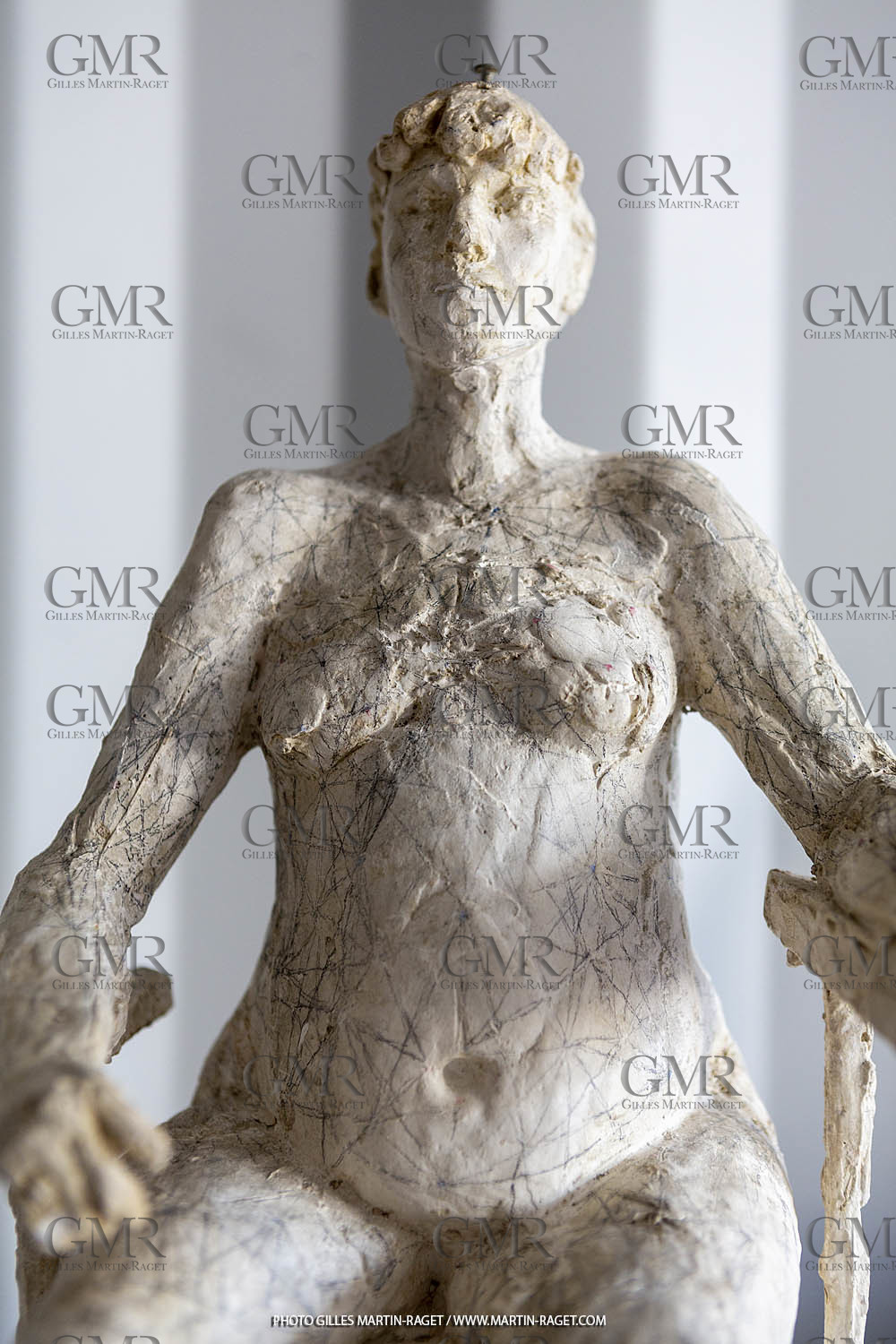 06 01 2020, Arles, (FRA), oeuvre de Germaine Richier, Cornelia I 1944,, Plâtre original avec triangulation, 46 x 26 x 34 cm, Collection famille Germaine Richier