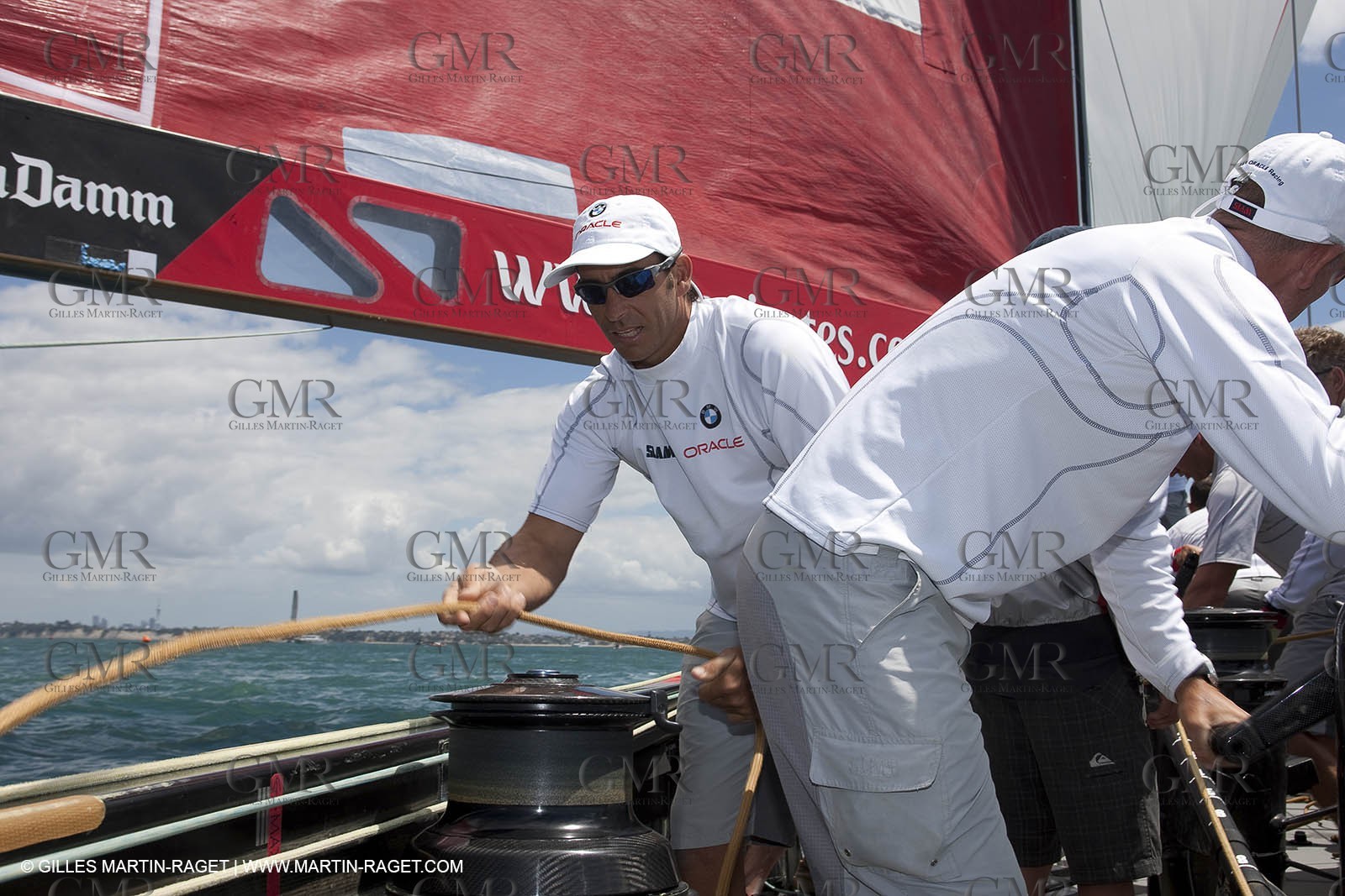 29 01 2009 - Auckland (NZL) -  Louis Vuitton Pacific Series - BMW ORACLE Racing - Training