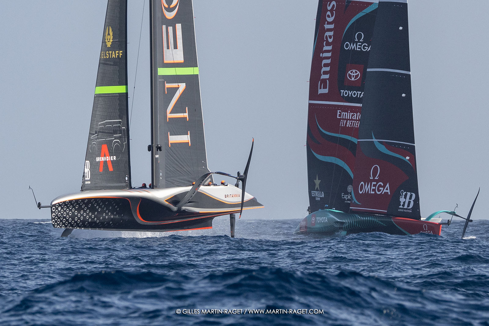 16 10 2024, Barcelona (ESP), Louis Vuitton 37th America's Cup, Final Match, Race Day 4, race 5