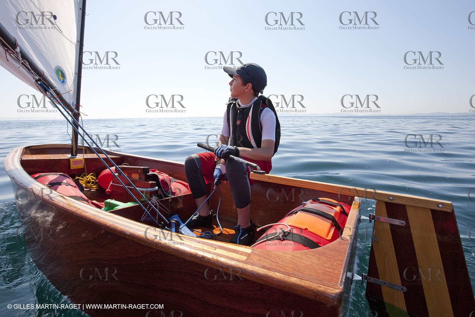24 05 2010 - Hyères (FRA,83) - wooden optimist